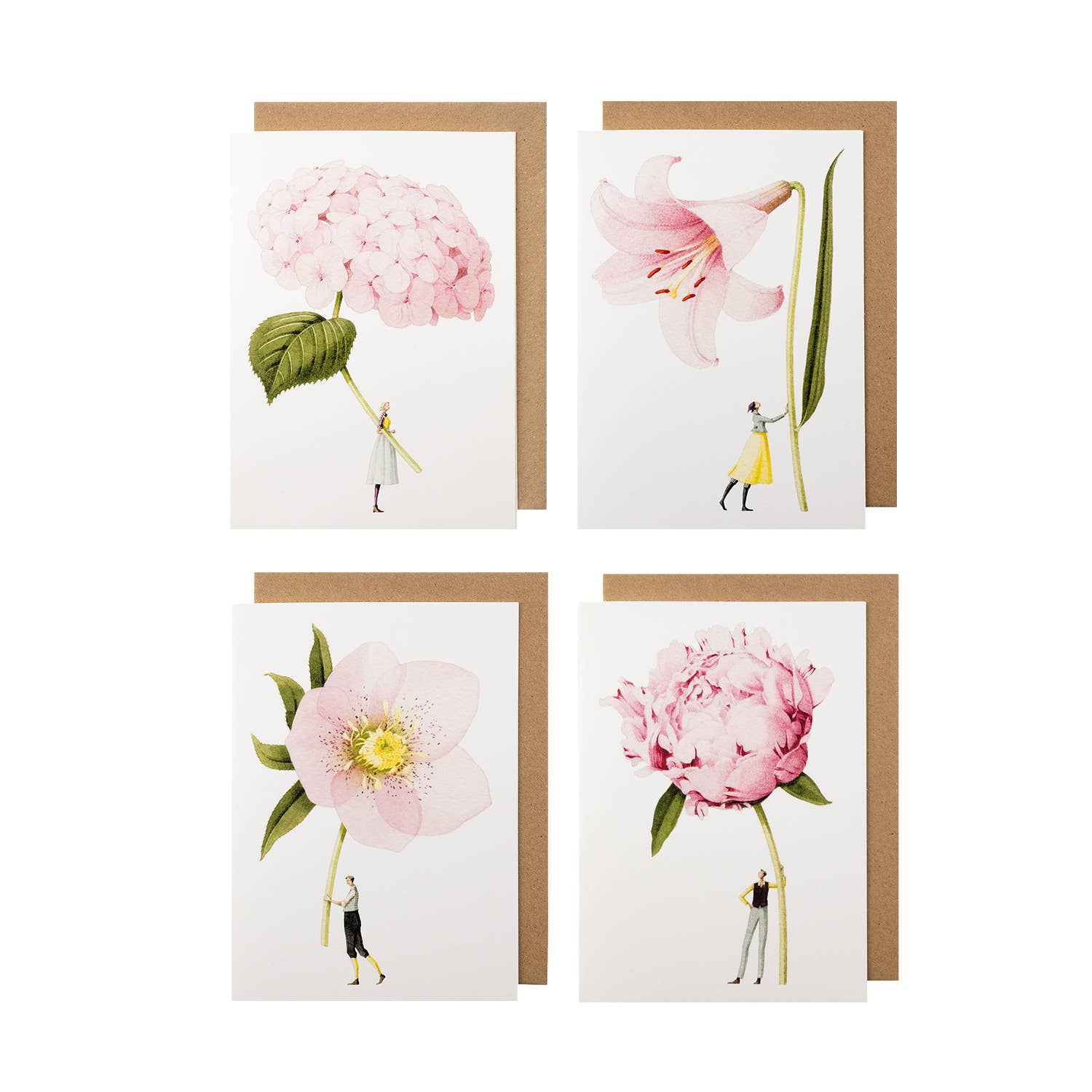 In Bloom - “Pink” 8 Cards Box Set