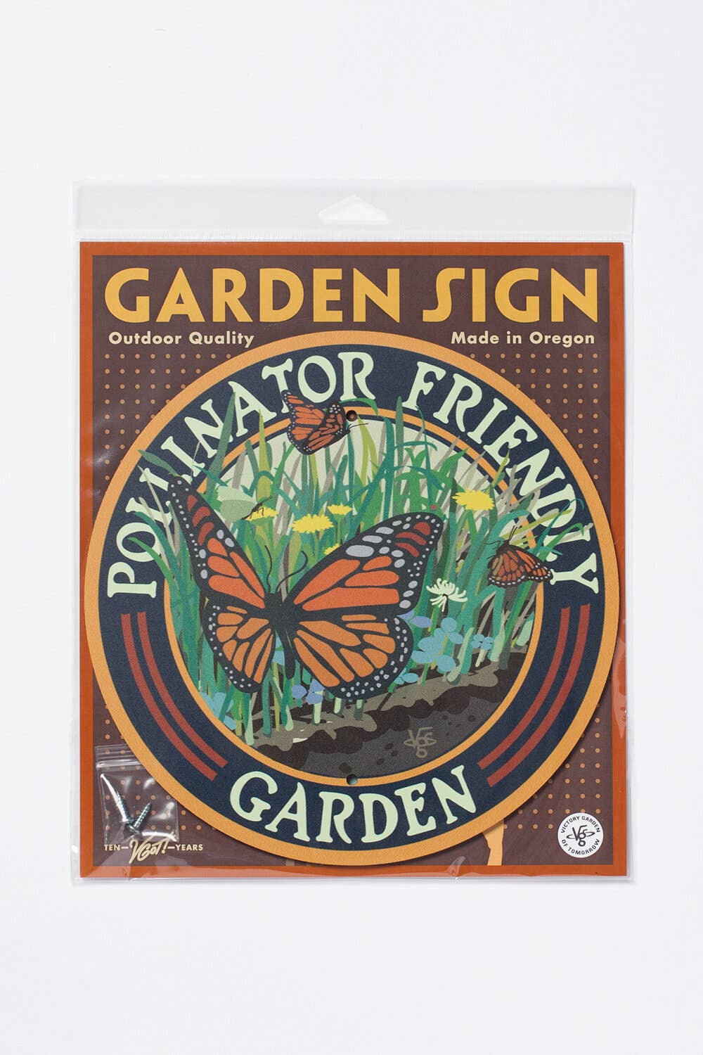 Butterfly Pollinator Friendly - Garden Sign