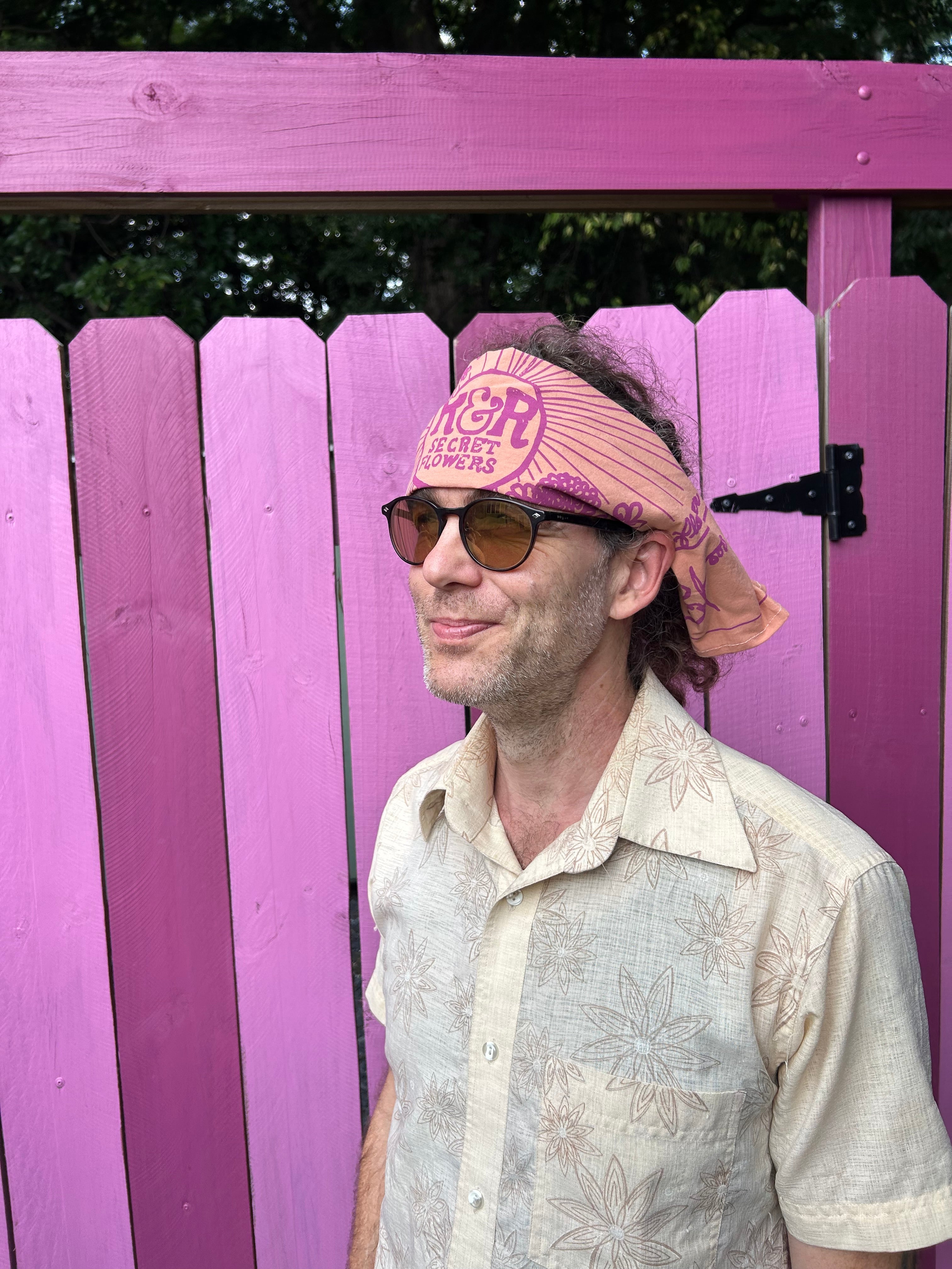 R&R Secret Flowers Bandana