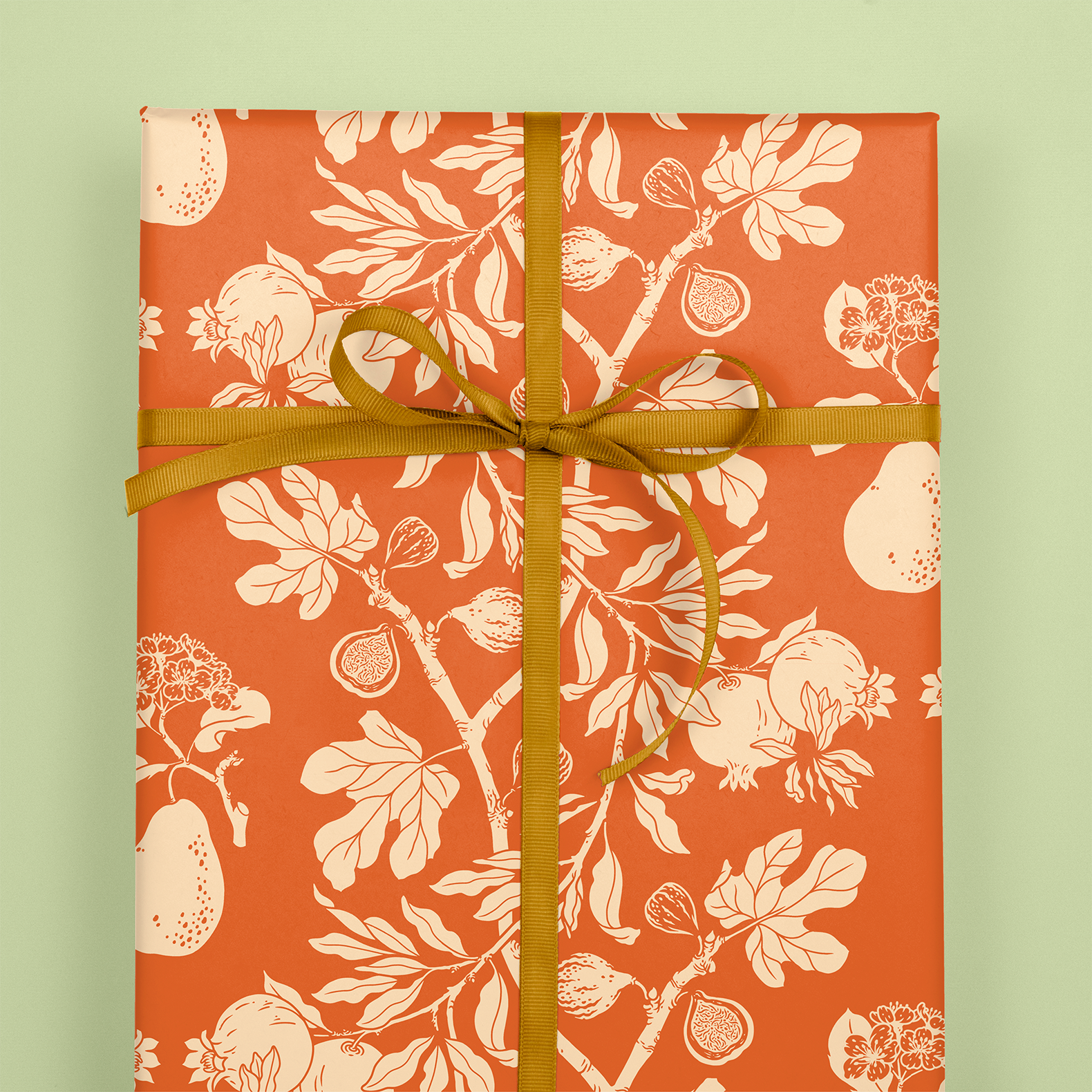 Recyclable Gift Wrap / Wrapping Paper: Flowering