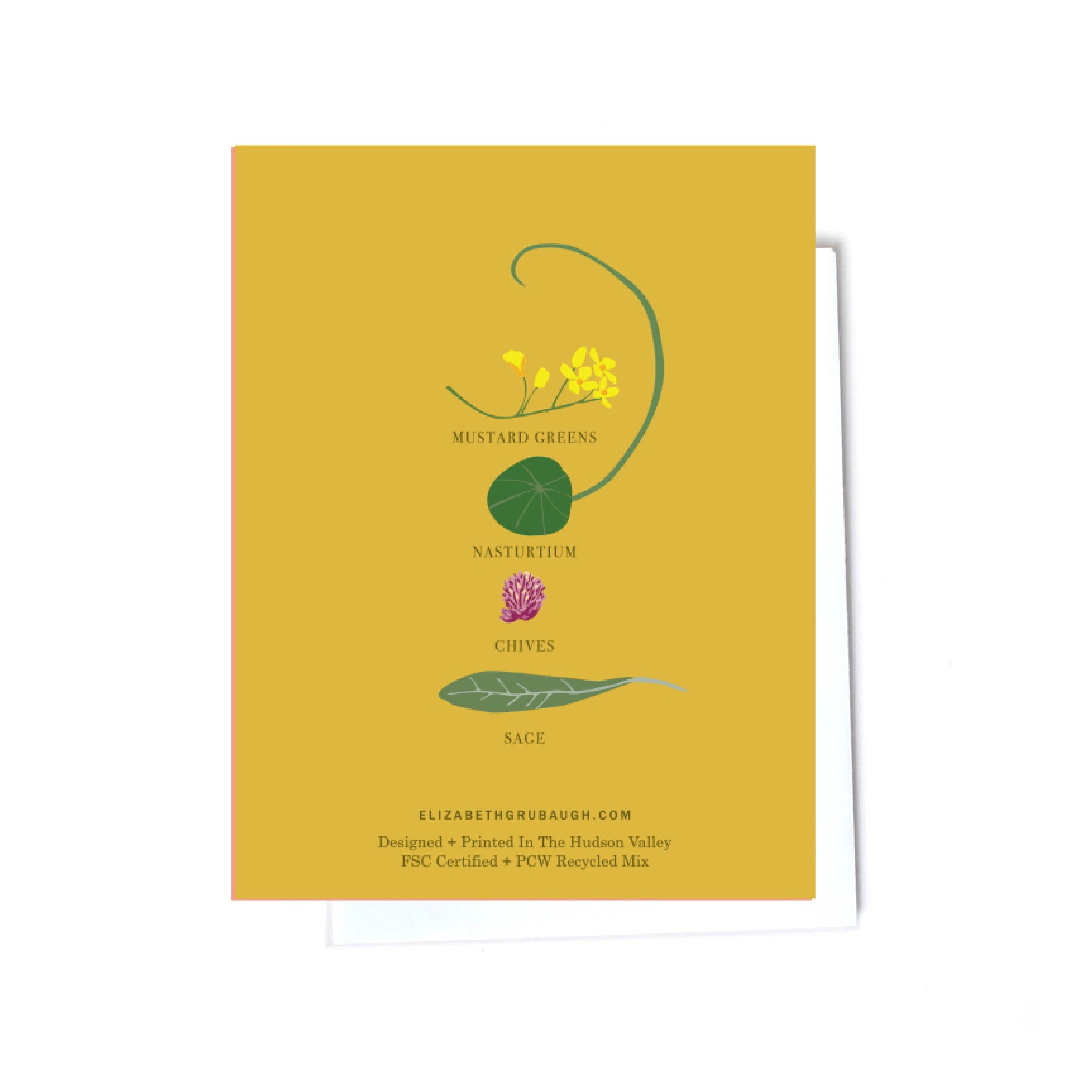 In The Garden Note Card Set