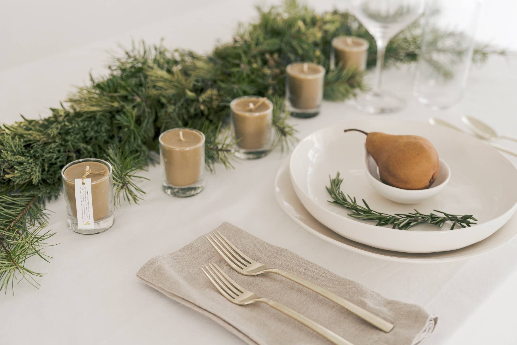 Hand-poured Bayberry Votive Candles