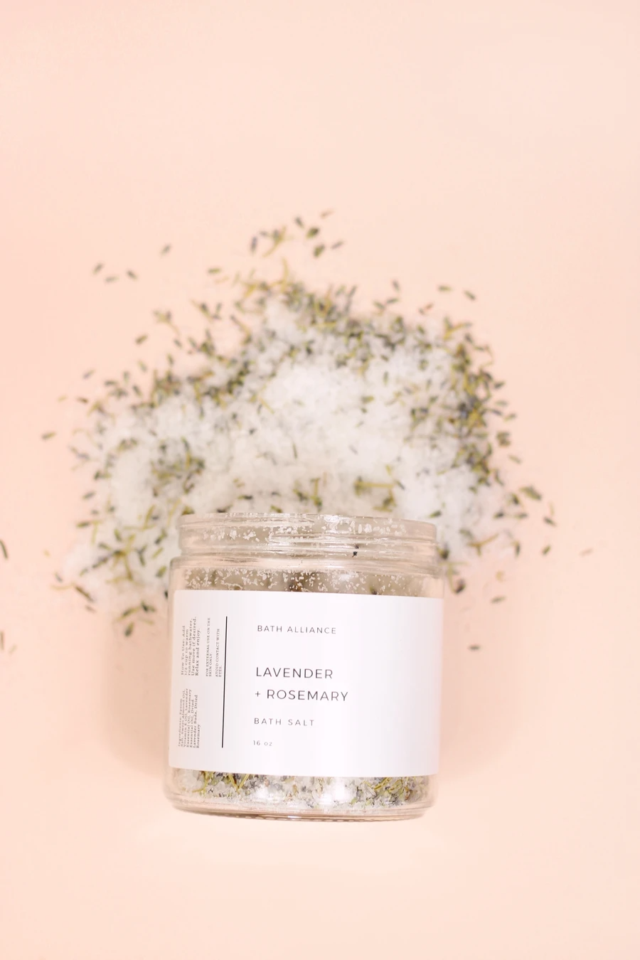 Lavender + Rosemary Bath Salt