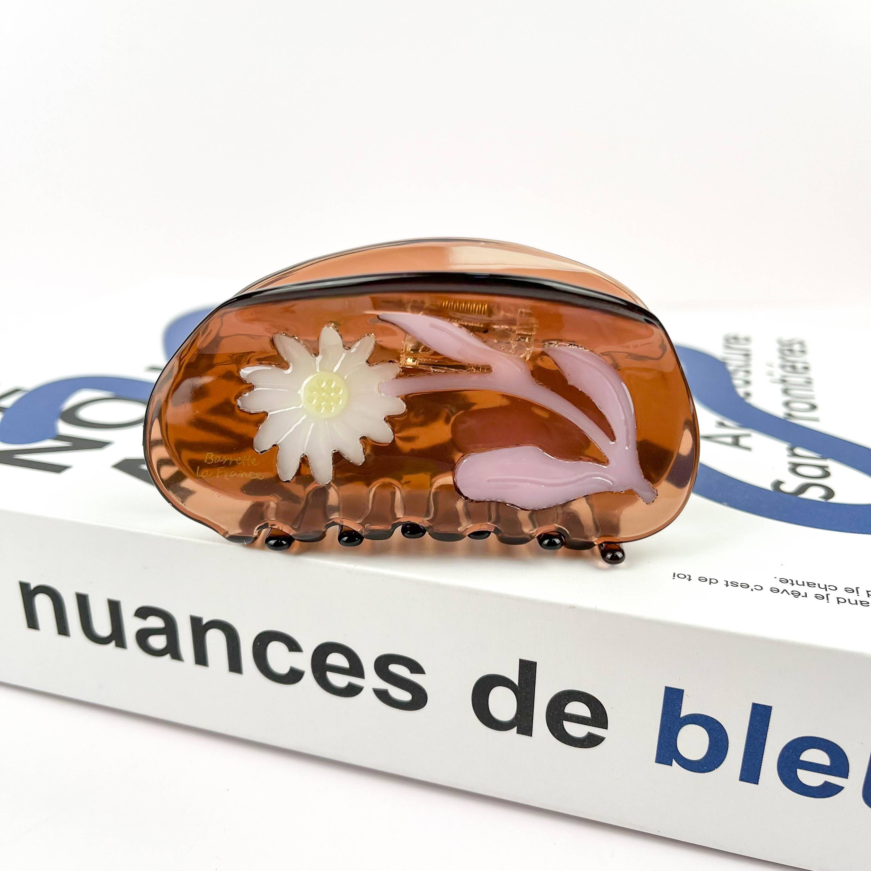 Floral Hair Claw Clip