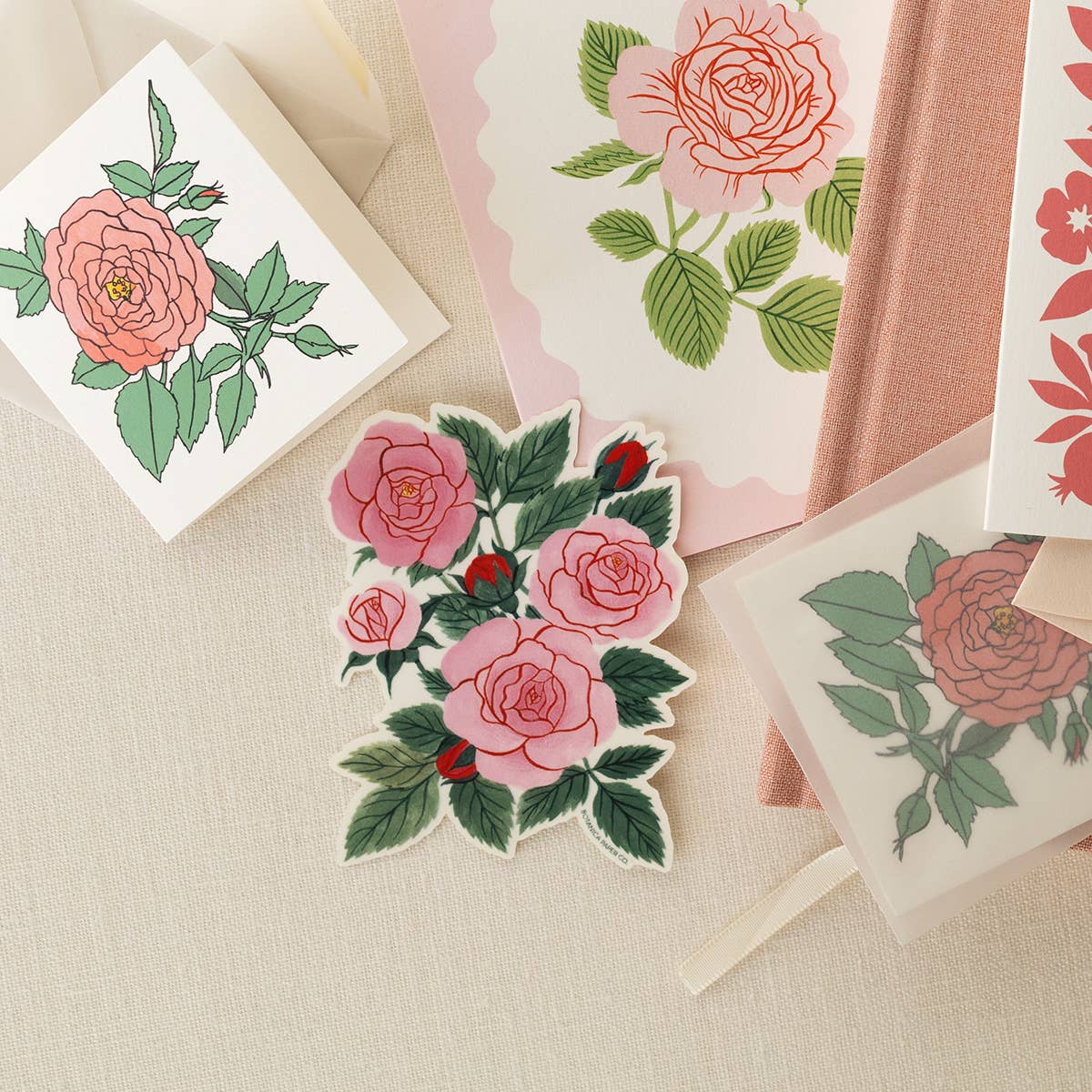 ROSA | CLEAR VINYL STICKER