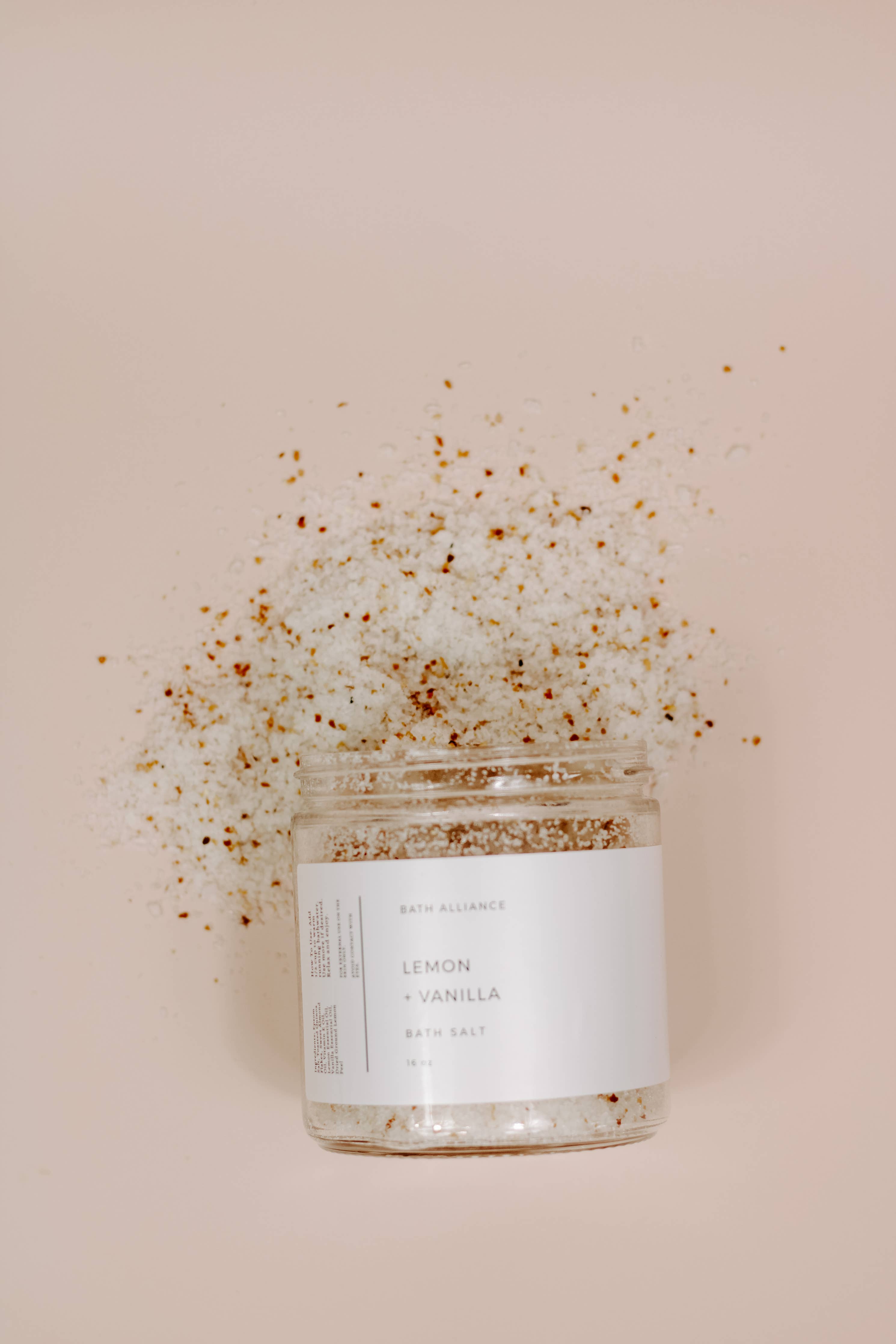 Lemon + Vanilla Bath Salt