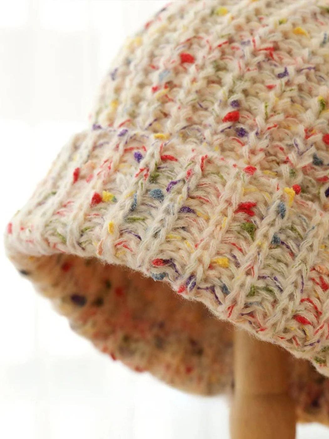 Haila - Knitted Splash Beanie Hat
