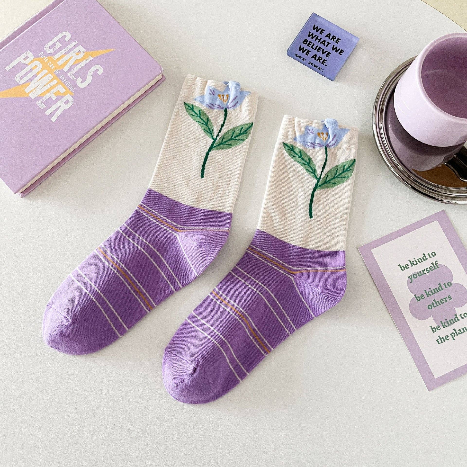 Rufia - Purple Series Socks