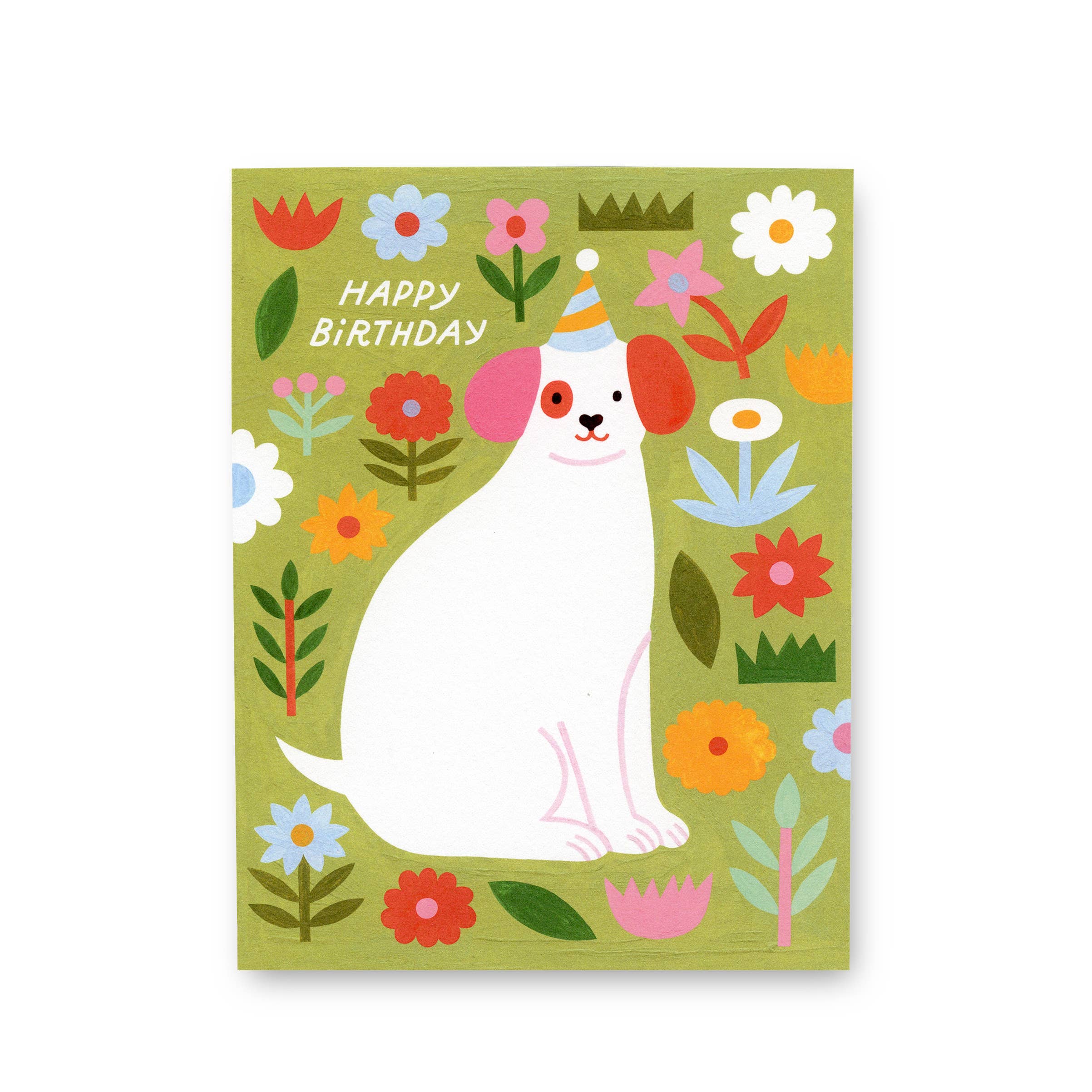 Cute Dog Birthday Card