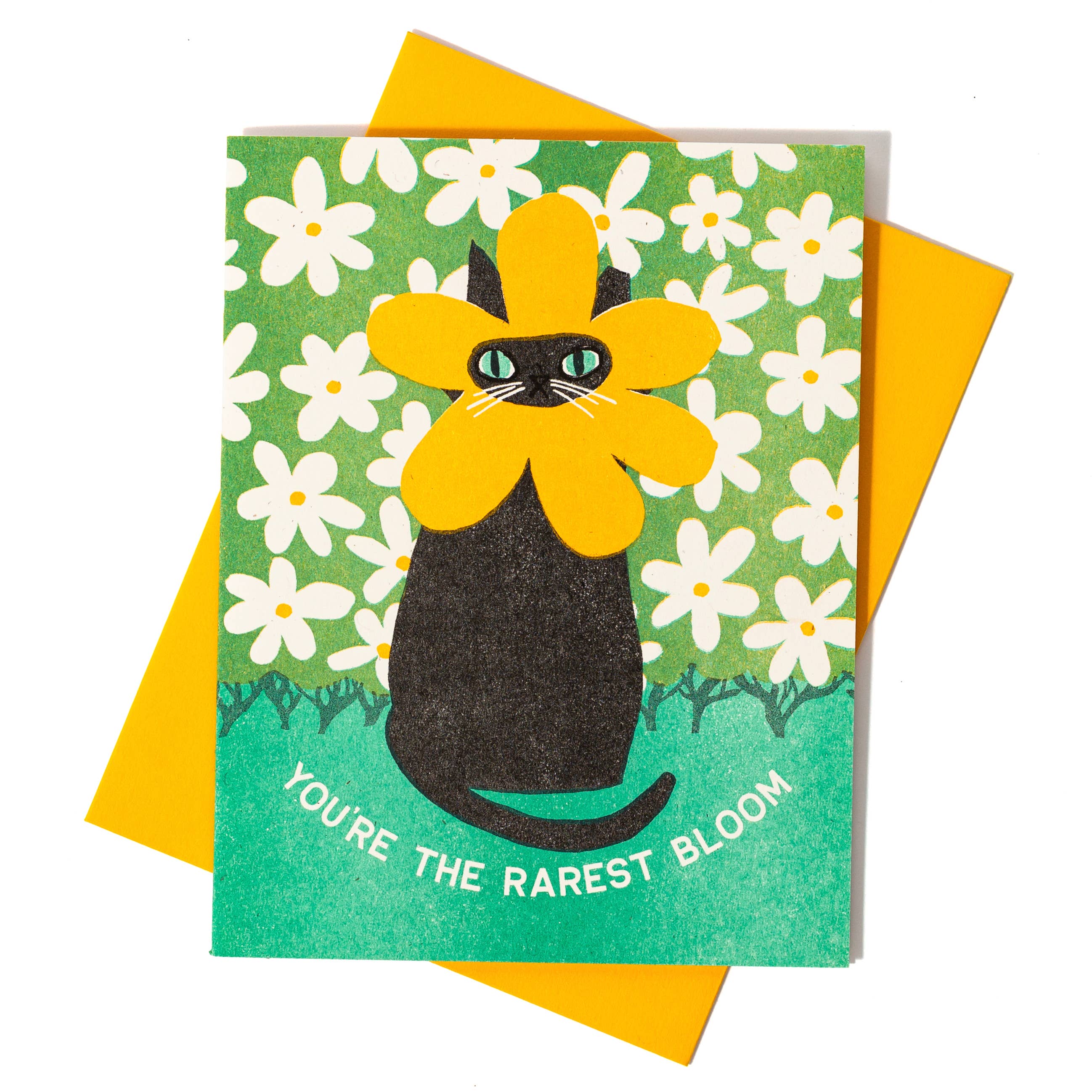 Rarest Bloom - Risograph Card