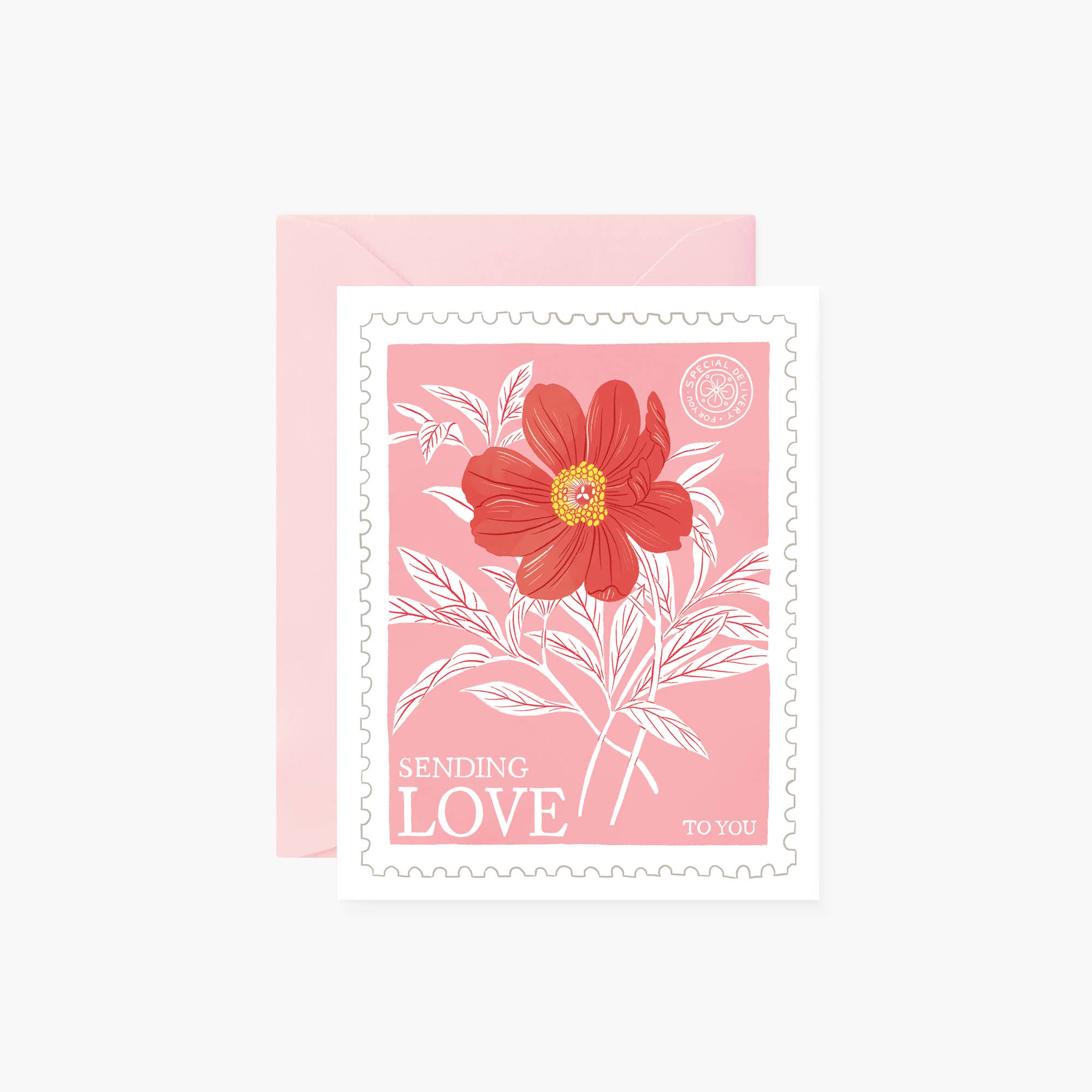 SENDING LOVE  | Valentine's Day greeting card