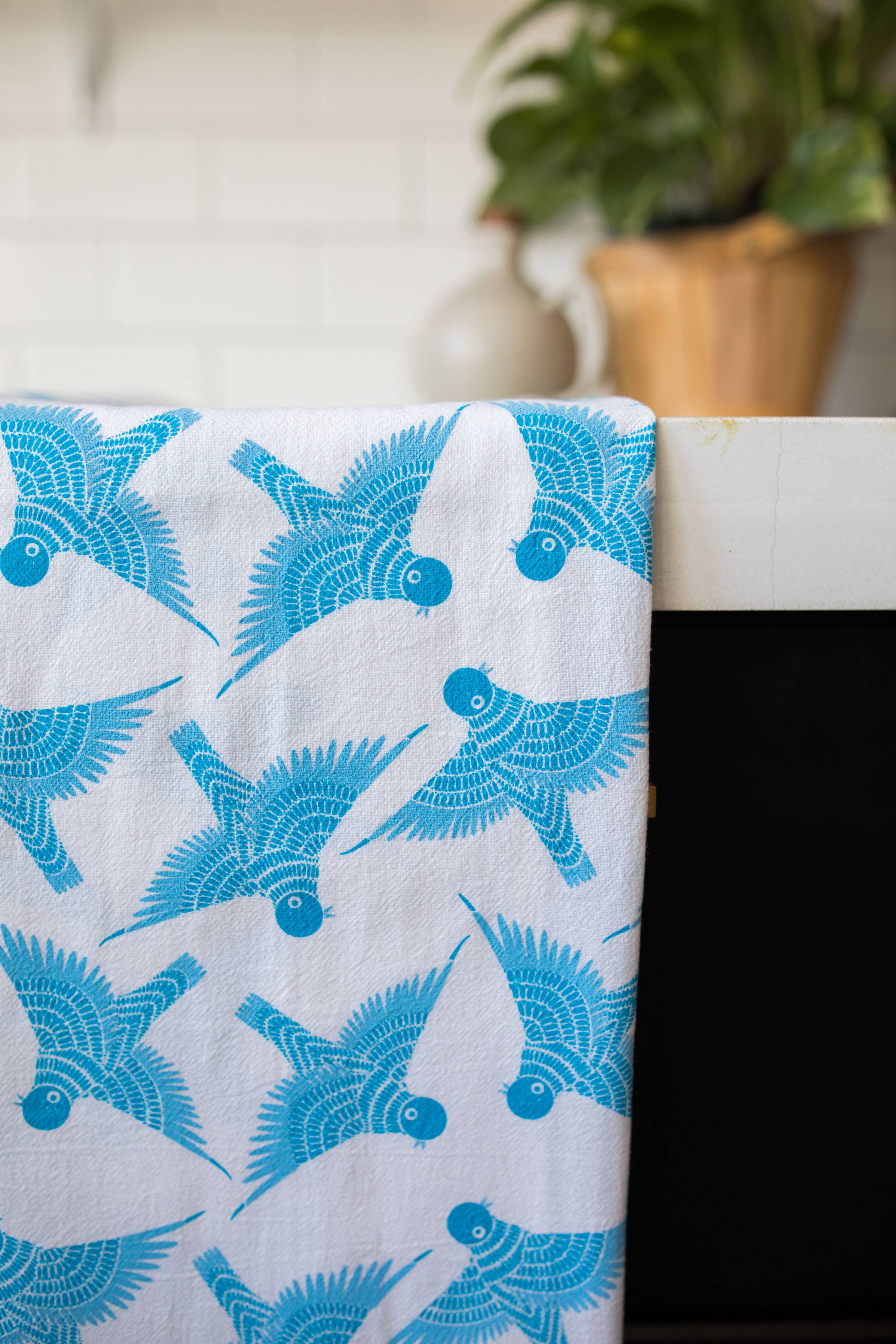 Bluebird Tea Towel