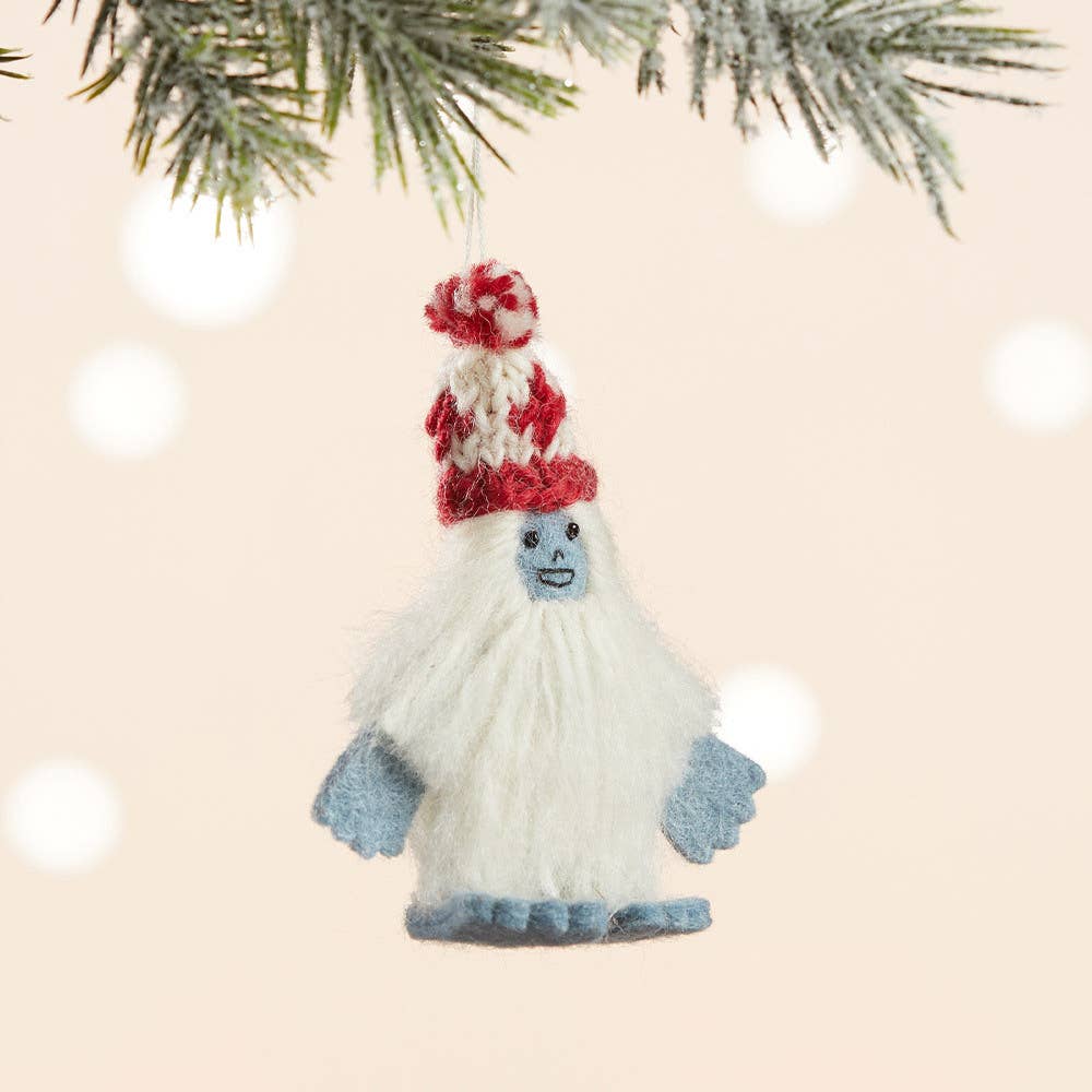 Abominable Snowman Ornament