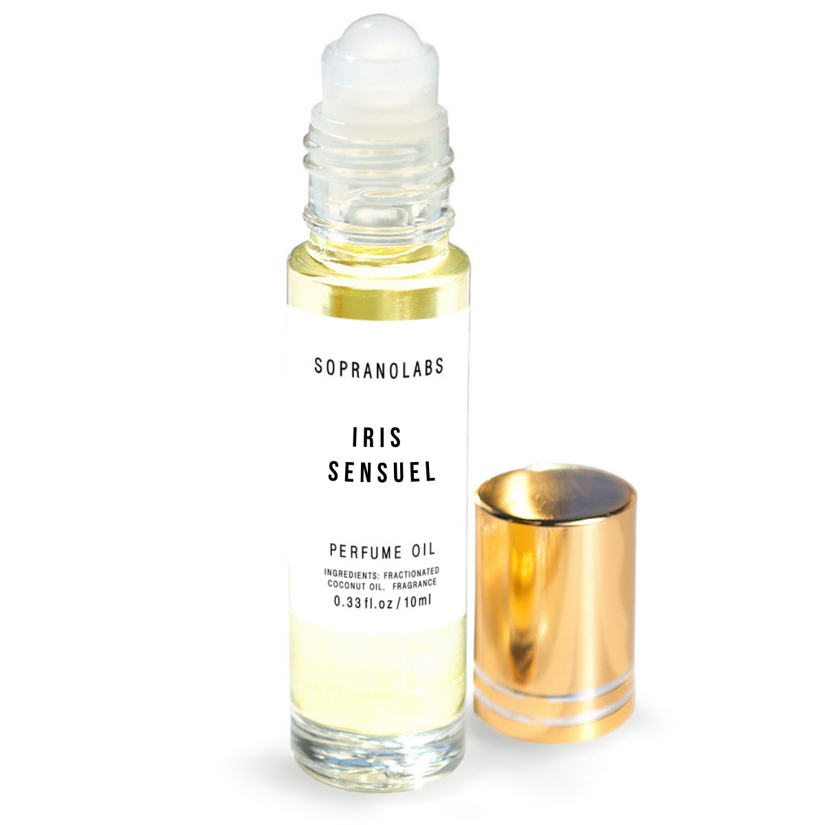 IRIS SENSUEL Vegan Perfume Oil. Roll on 10 ml