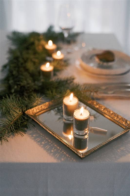 Hand-poured Bayberry Votive Candles
