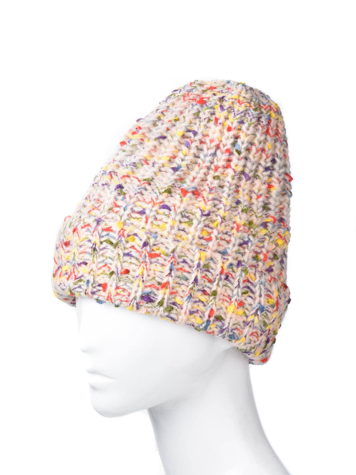 Haila - Knitted Splash Beanie Hat