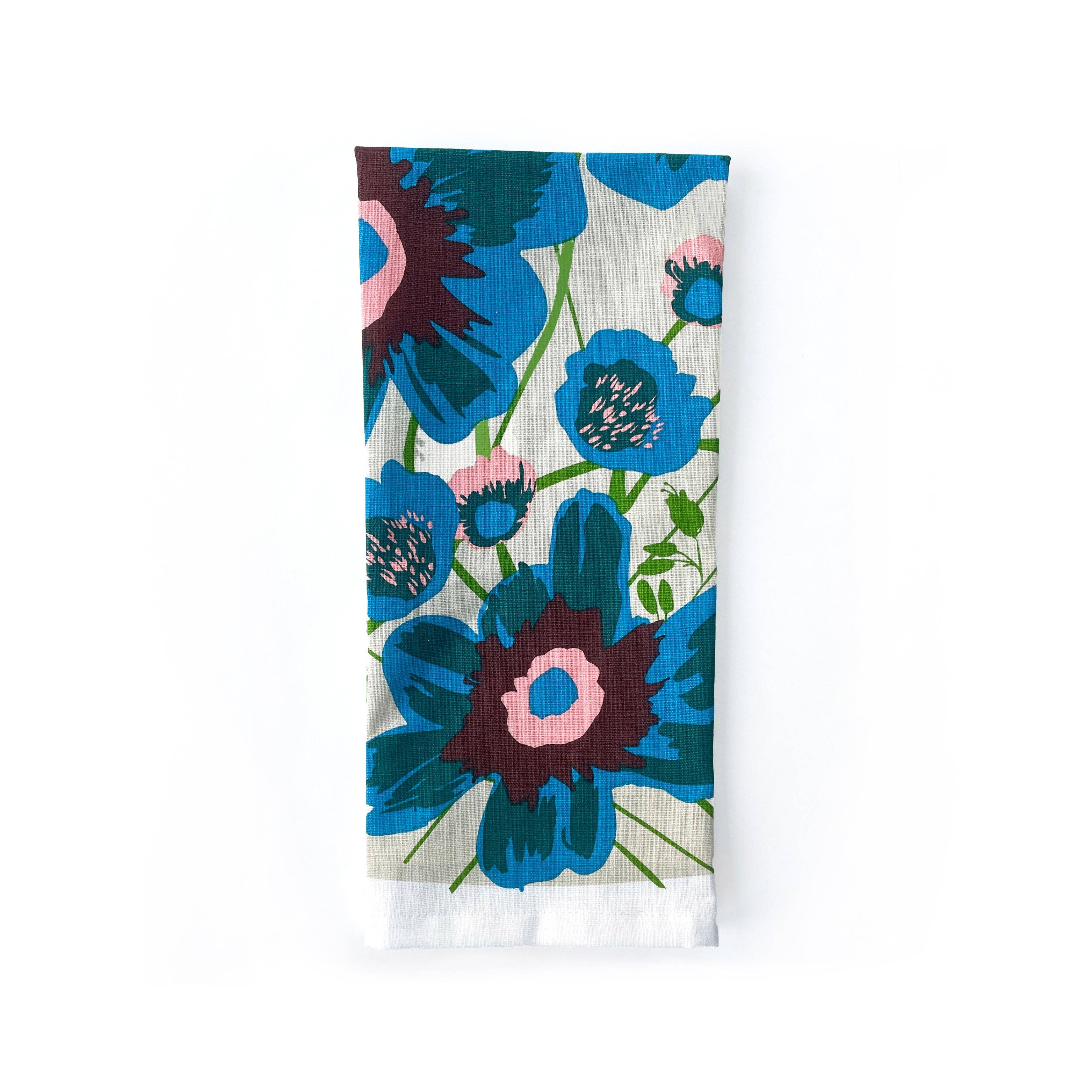 Peony Tea Towel