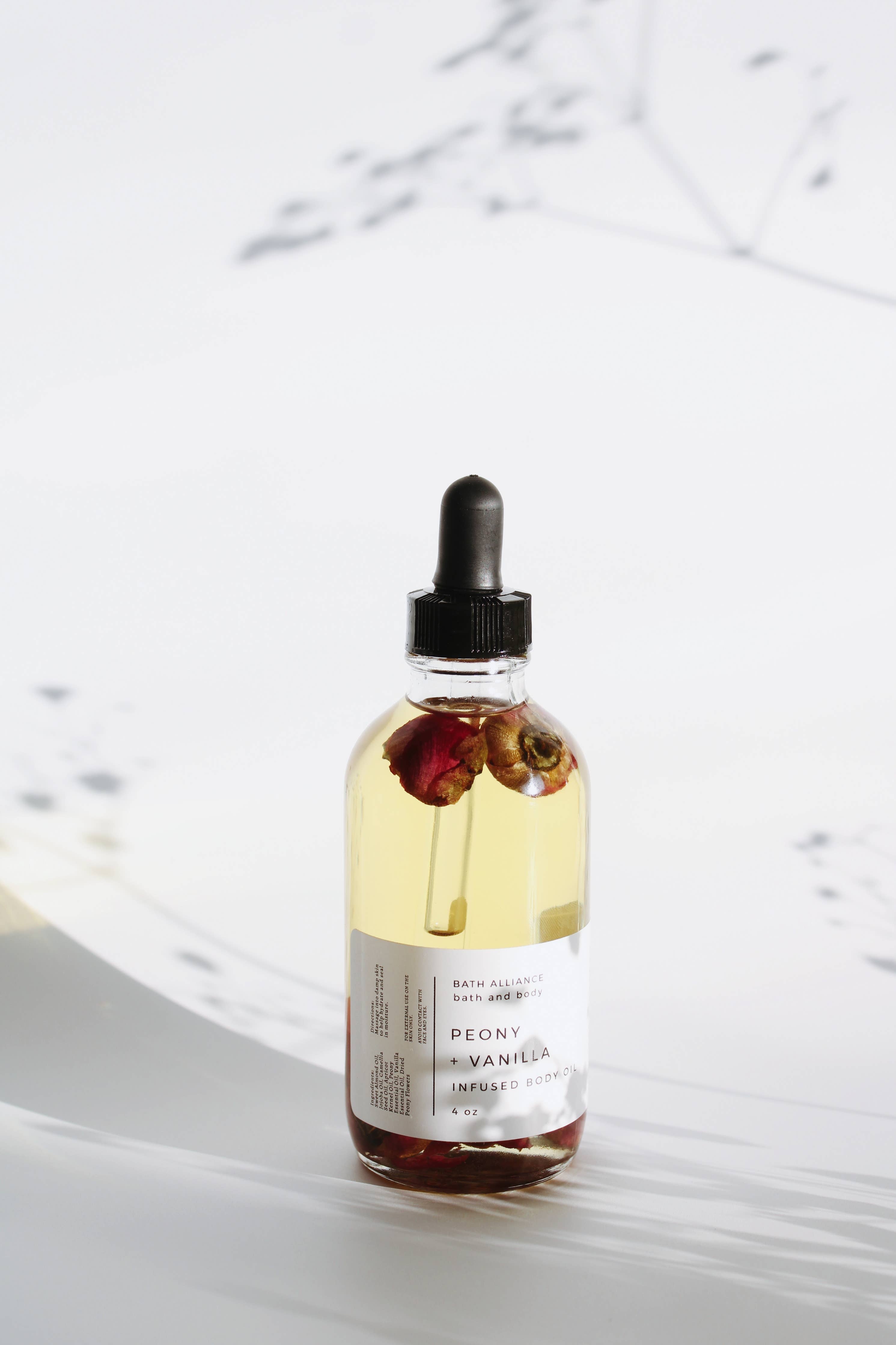 Peony + Vanilla Body Oil