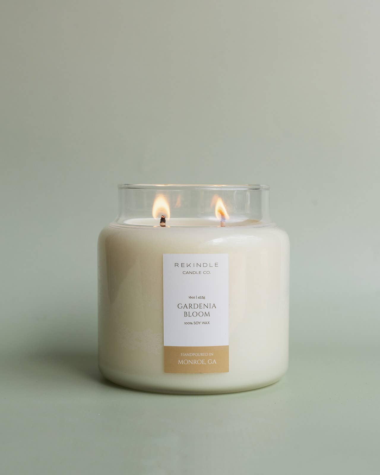 Gardenia Bloom Cotton Wick Soy Candle