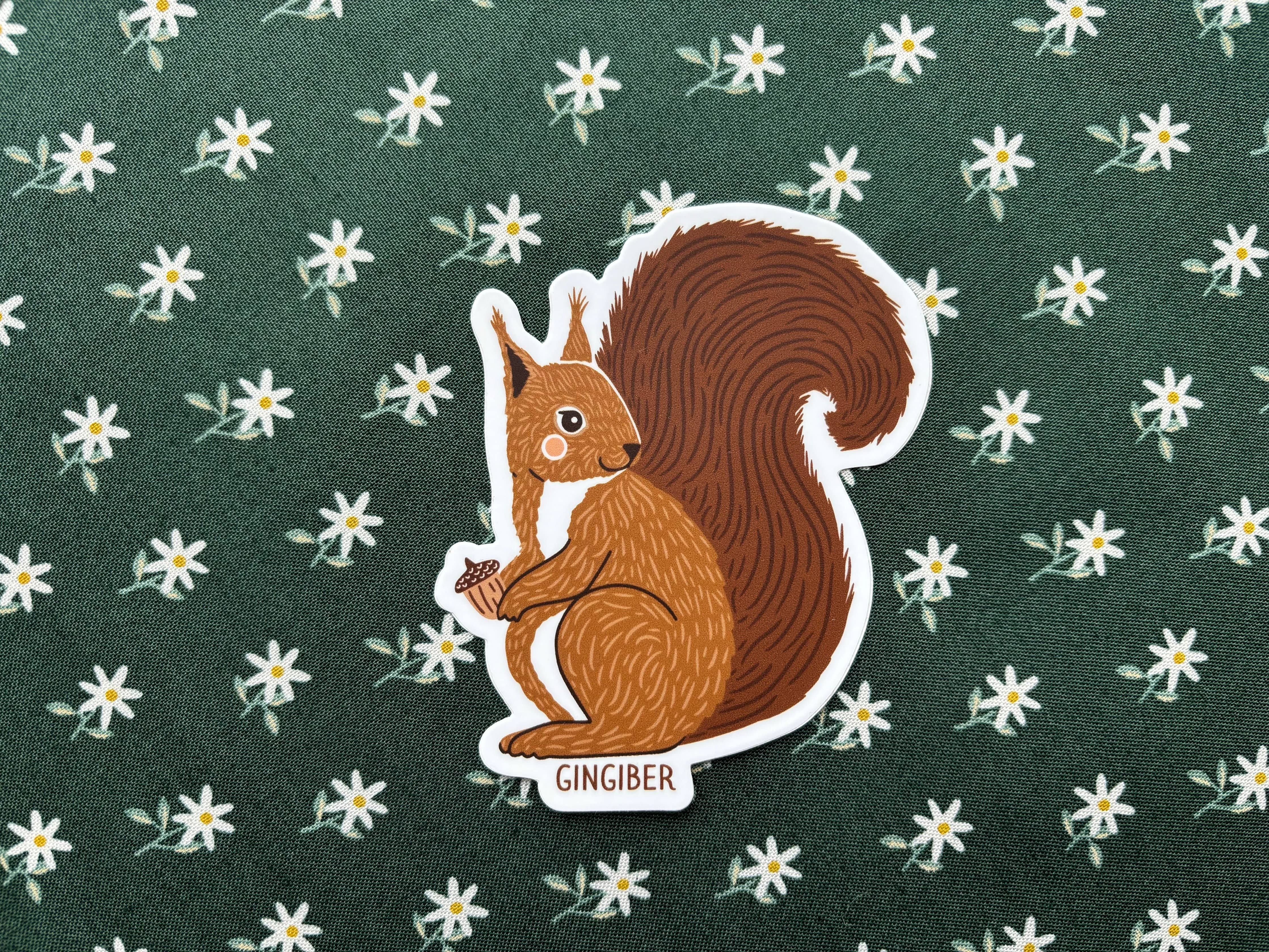 Squirrel Sticker