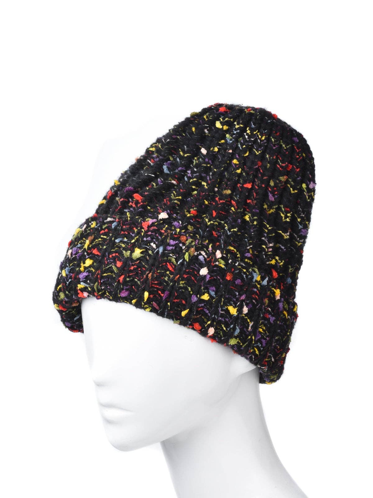 Haila - Knitted Splash Beanie Hat