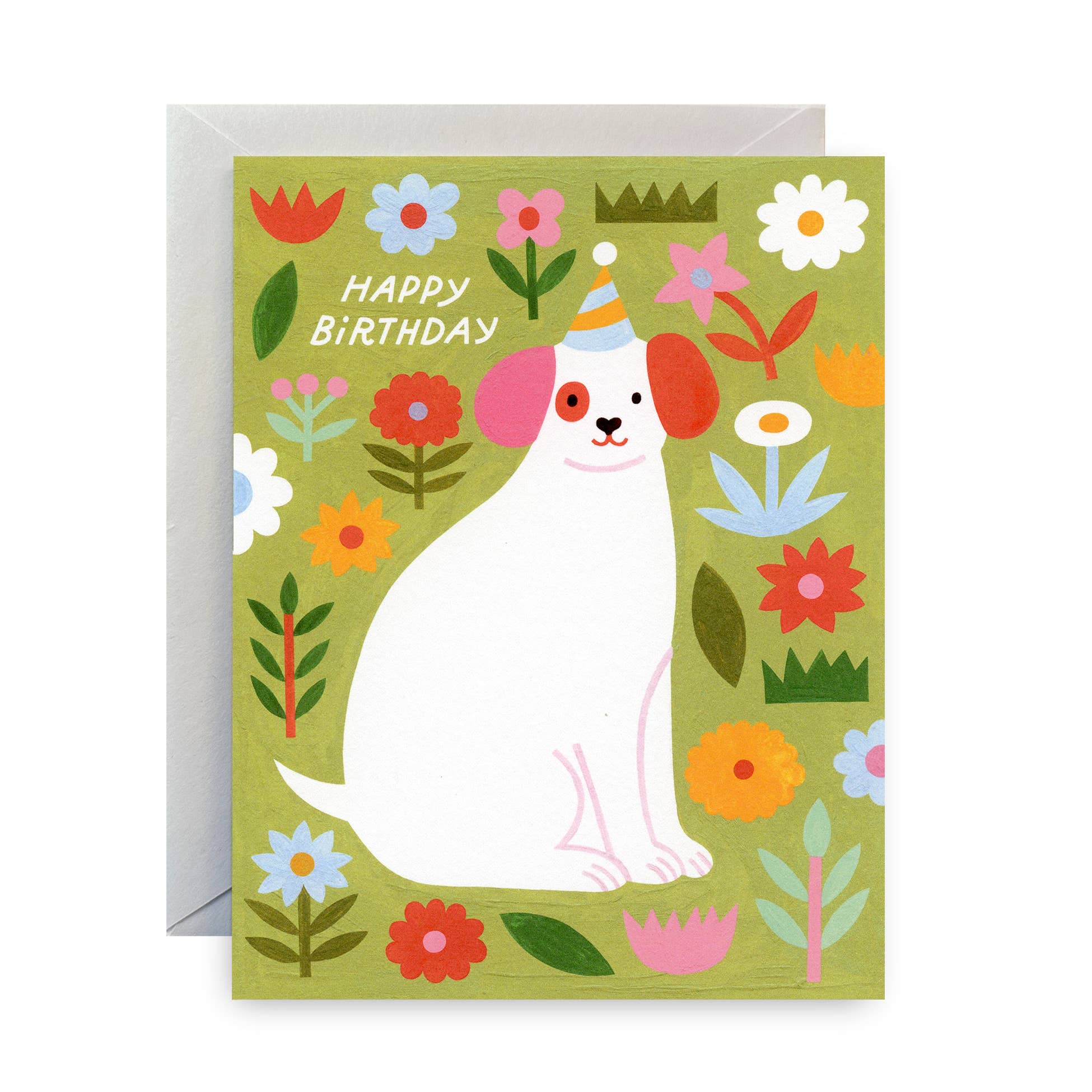 Cute Dog Birthday Card