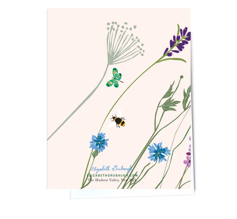 Wild Lavender Card