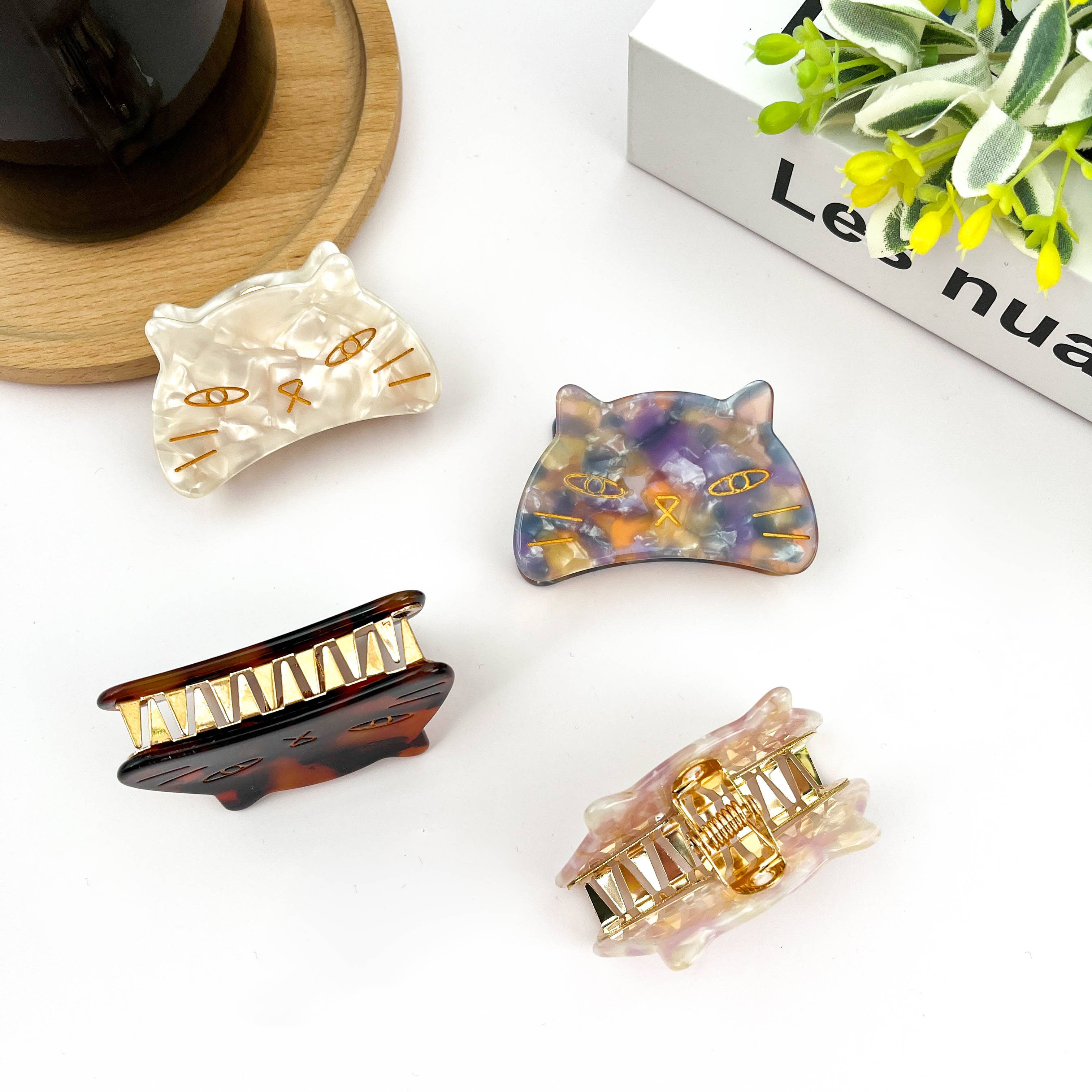 Cute Cat Hair Clip