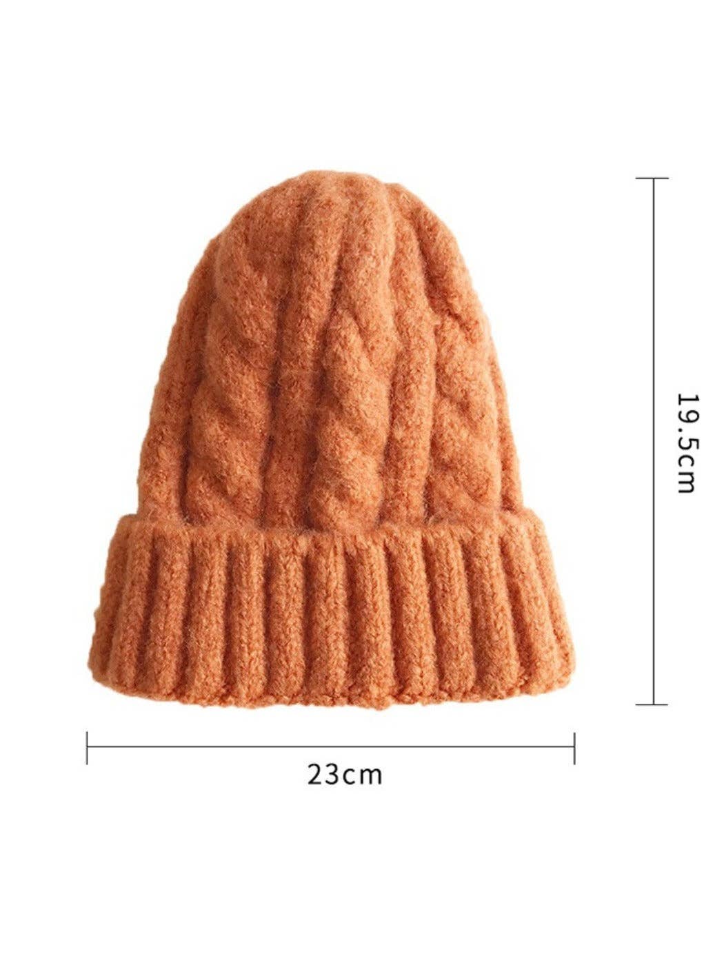 Haila - Unisex Classic Cable Knitted Beanie