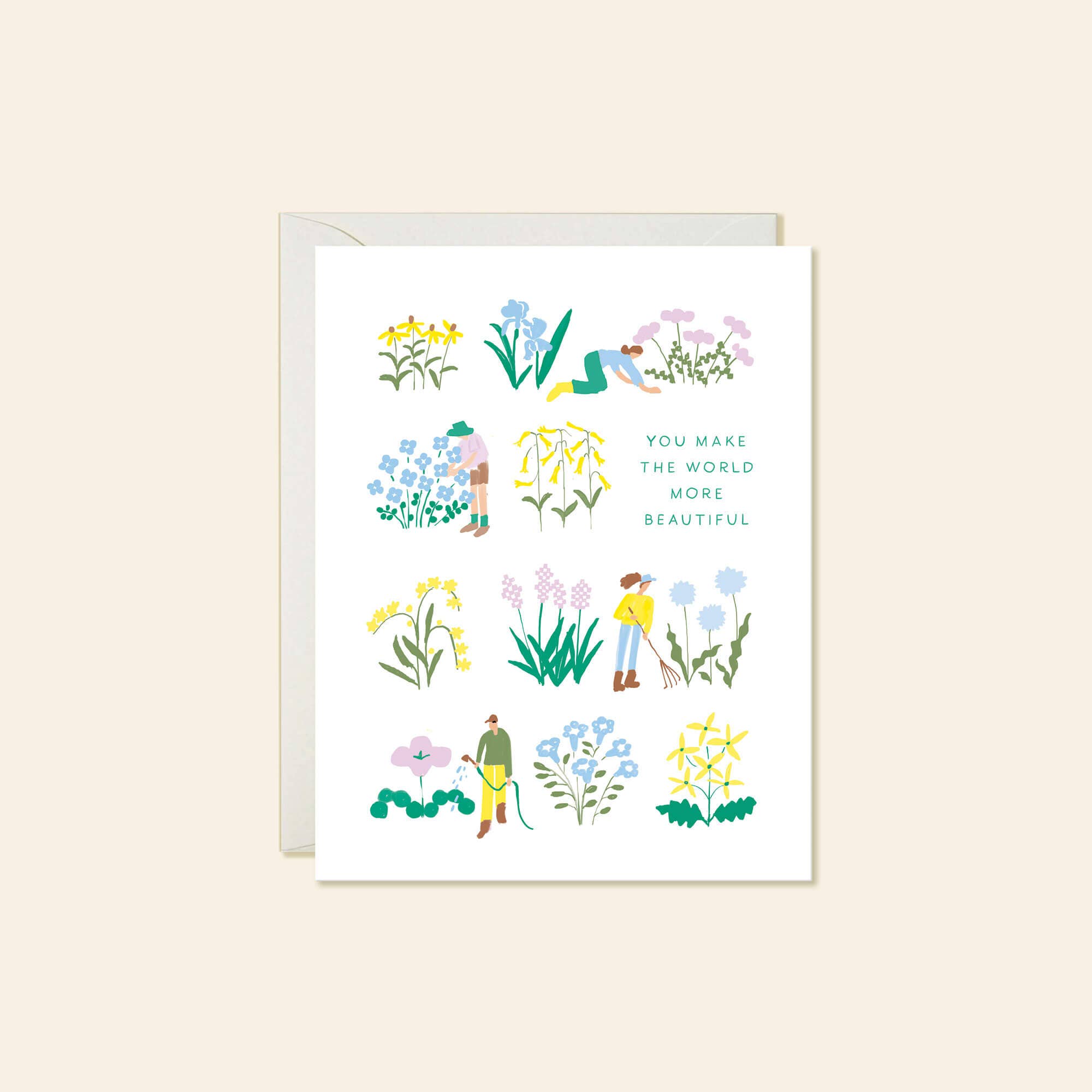 Gardening Beauty – Garden Encouragement Card