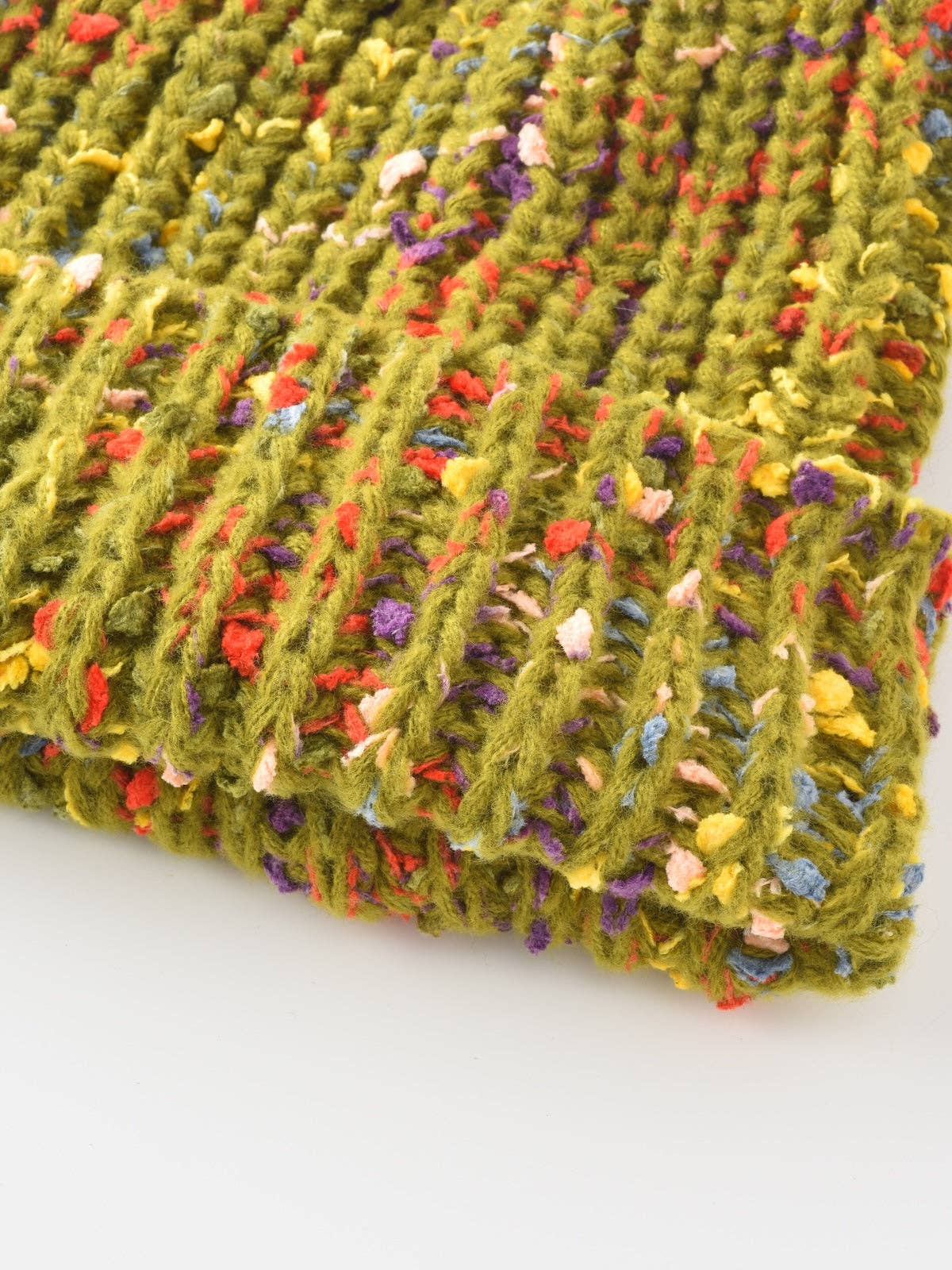 Haila - Knitted Splash Beanie Hat
