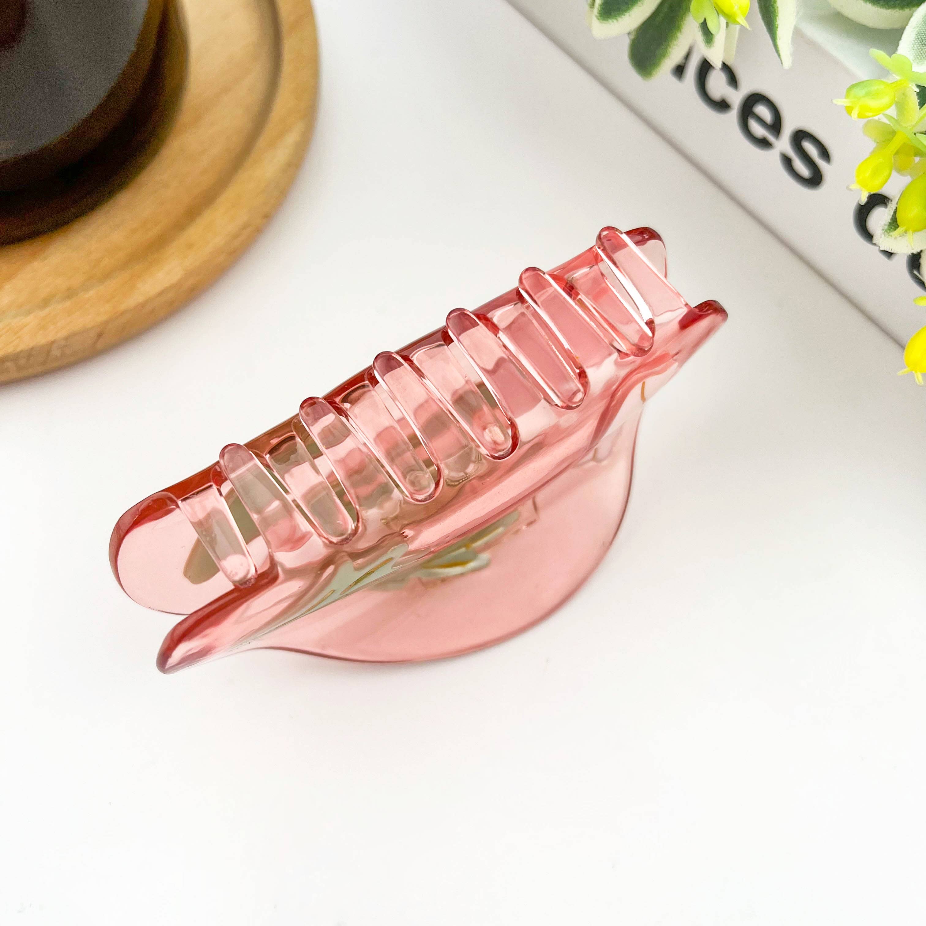Floral Hair Claw Clip
