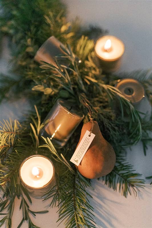 Hand-poured Bayberry Votive Candles