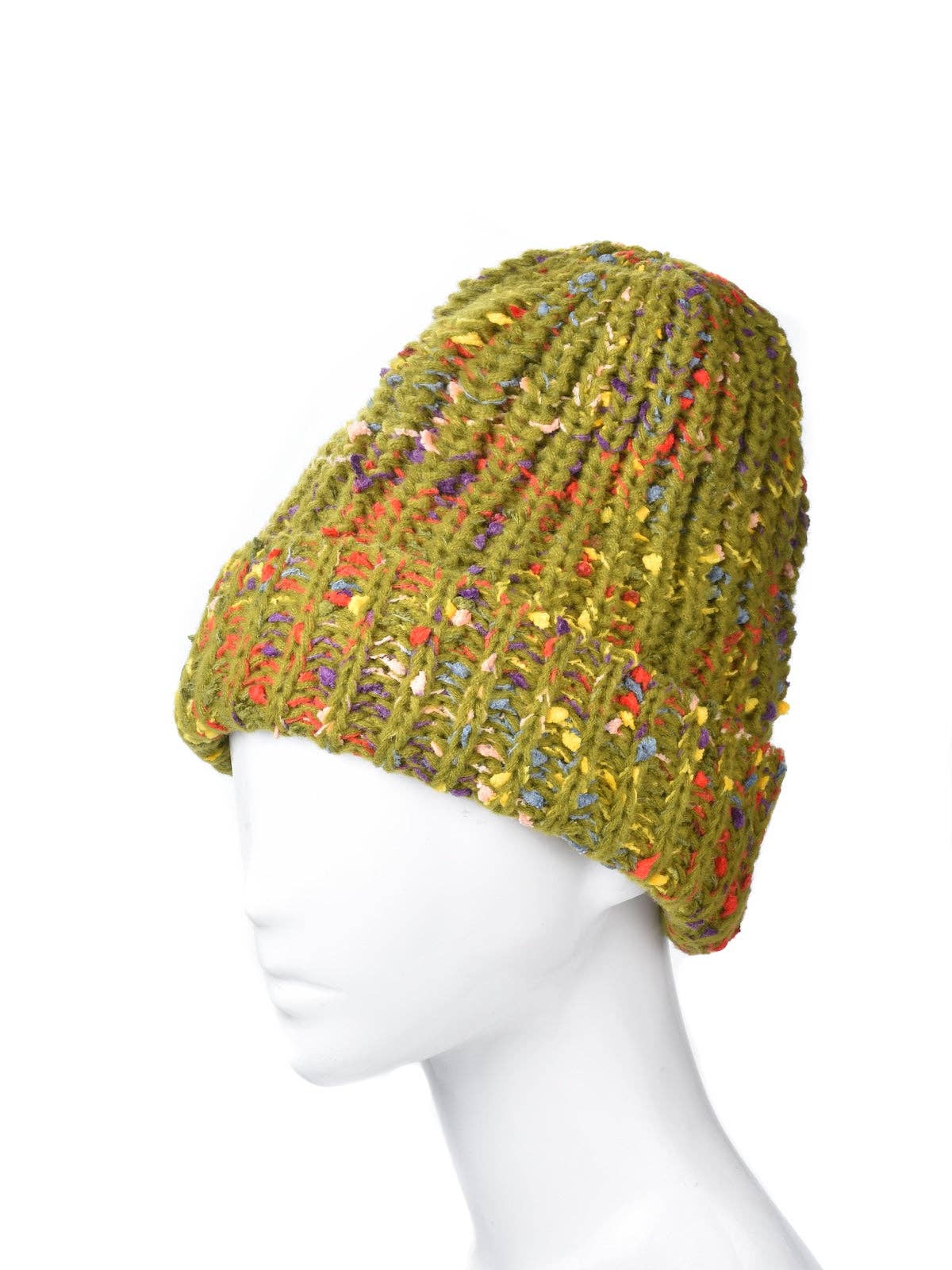 Haila - Knitted Splash Beanie Hat