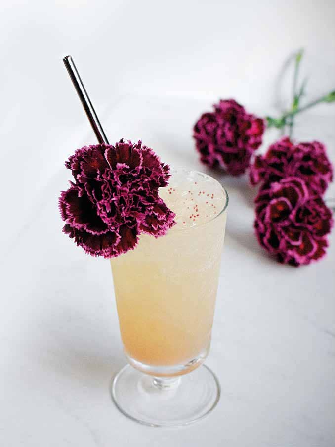 Flower-Infused Cocktail: Flowers, with a Twist