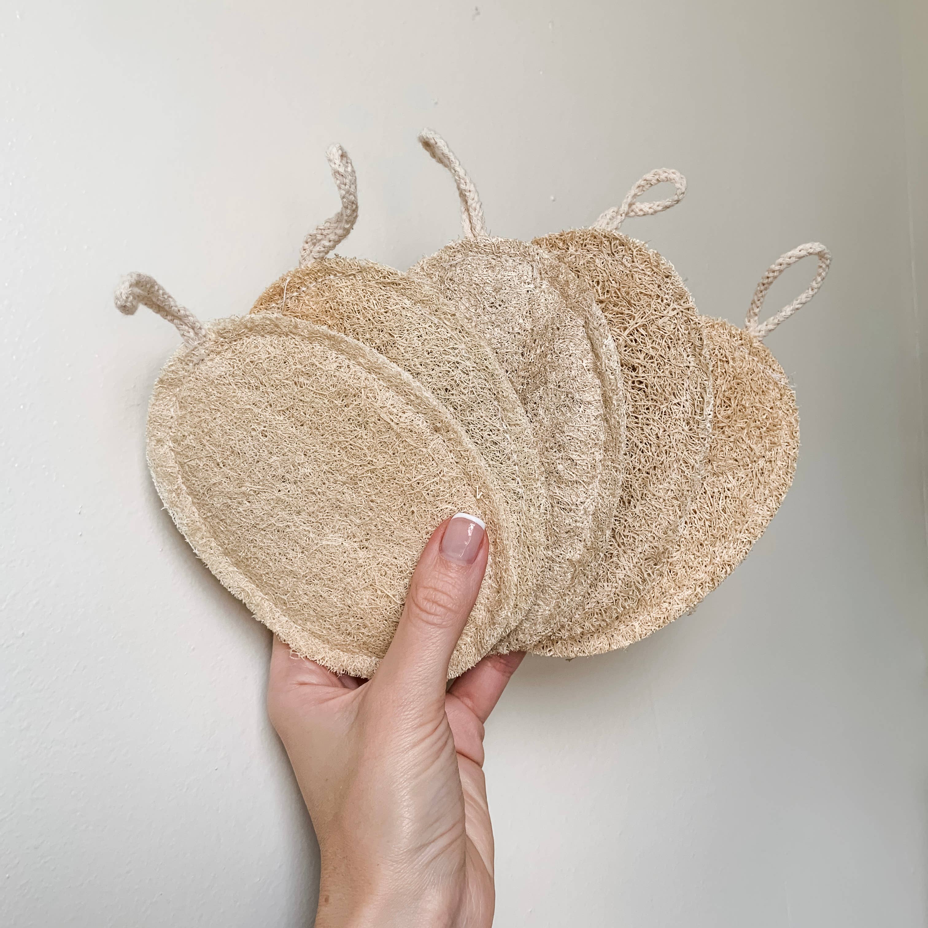 Double Layer Large Natural Loofah Sponge