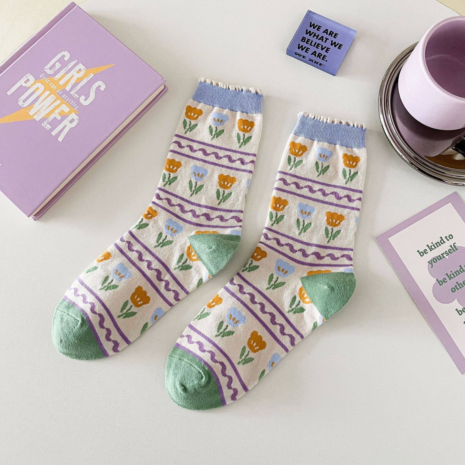 Rufia - Purple Series Socks