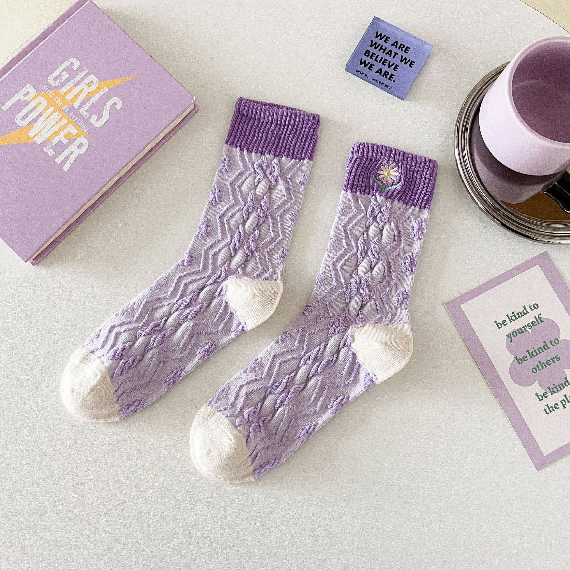 Rufia - Purple Series Socks