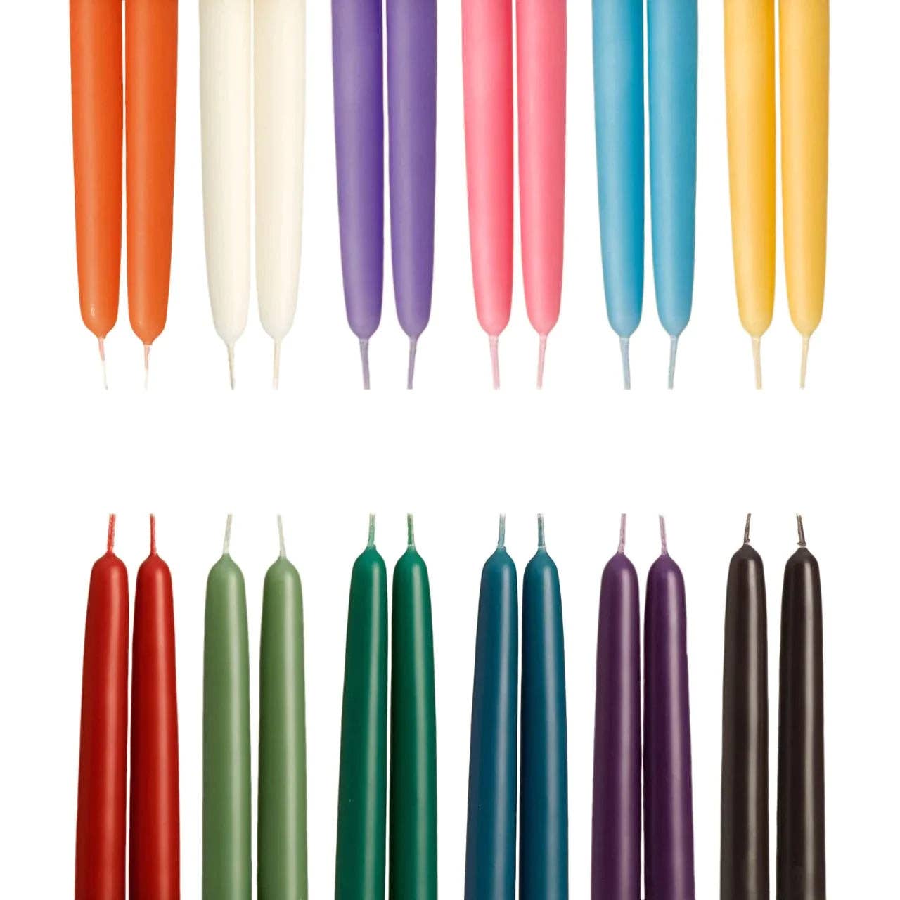 100% Pure Beeswax Taper Candles