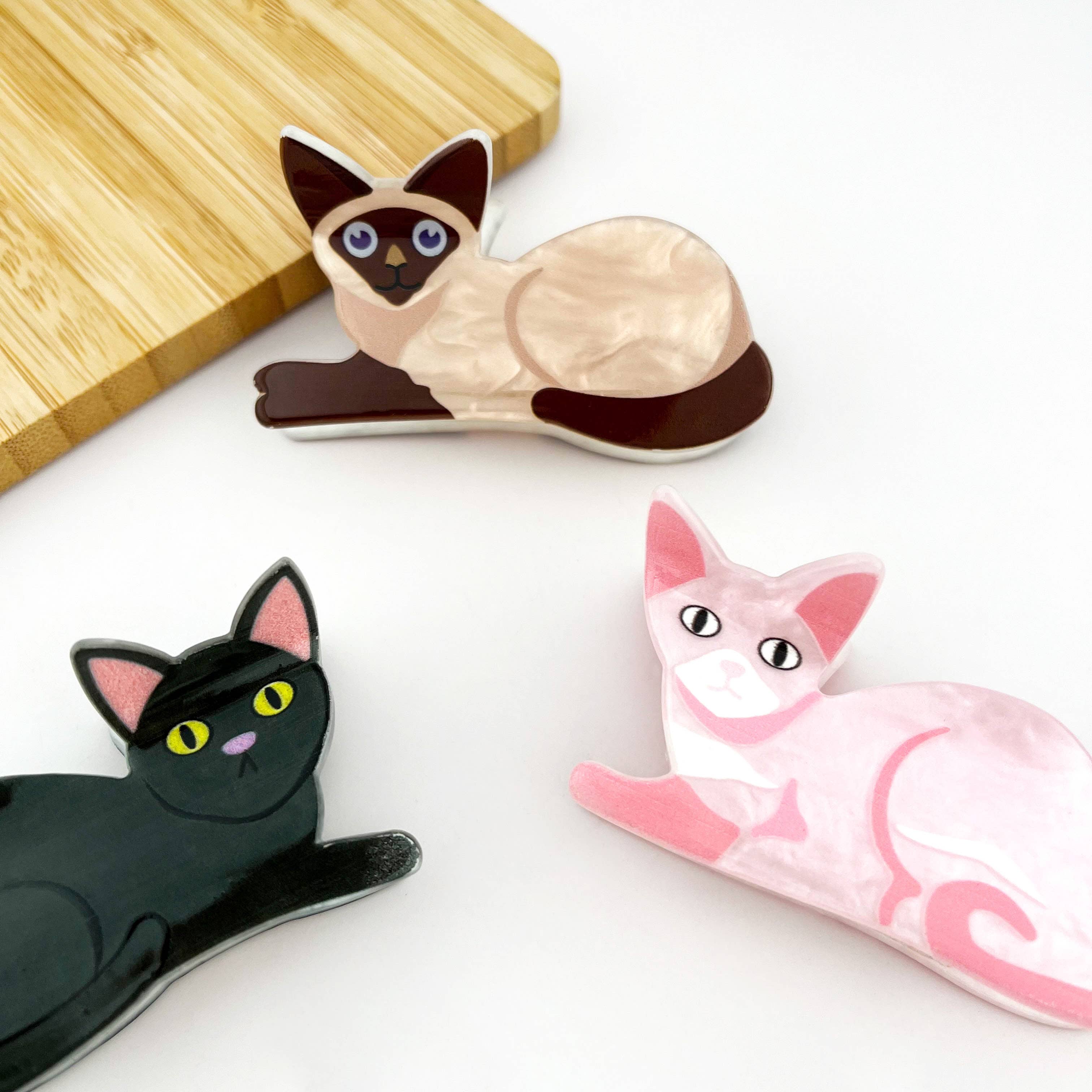 Cute Cat Claw Clip