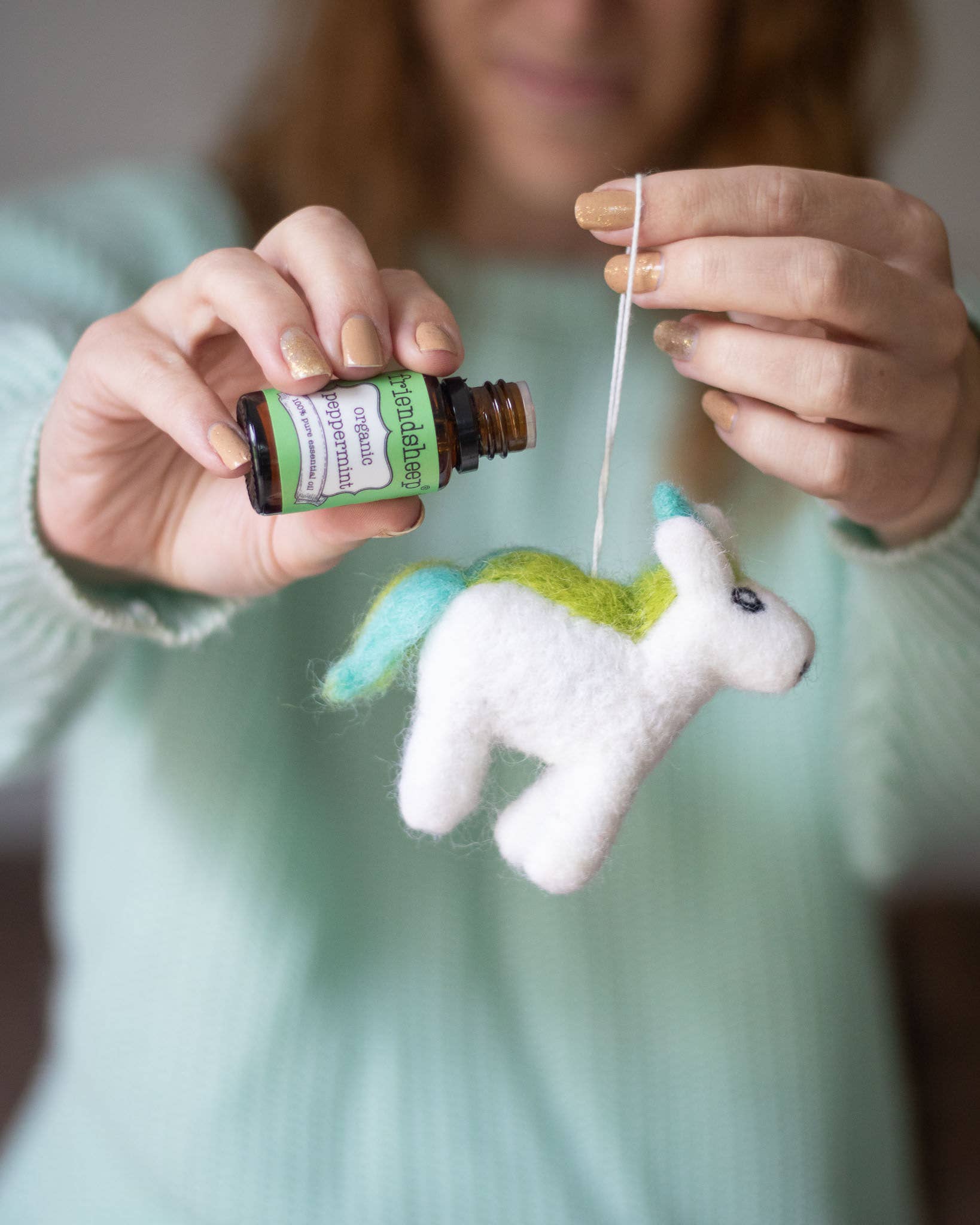 Rainbow Unicorn Eco Fresheners/Ornament