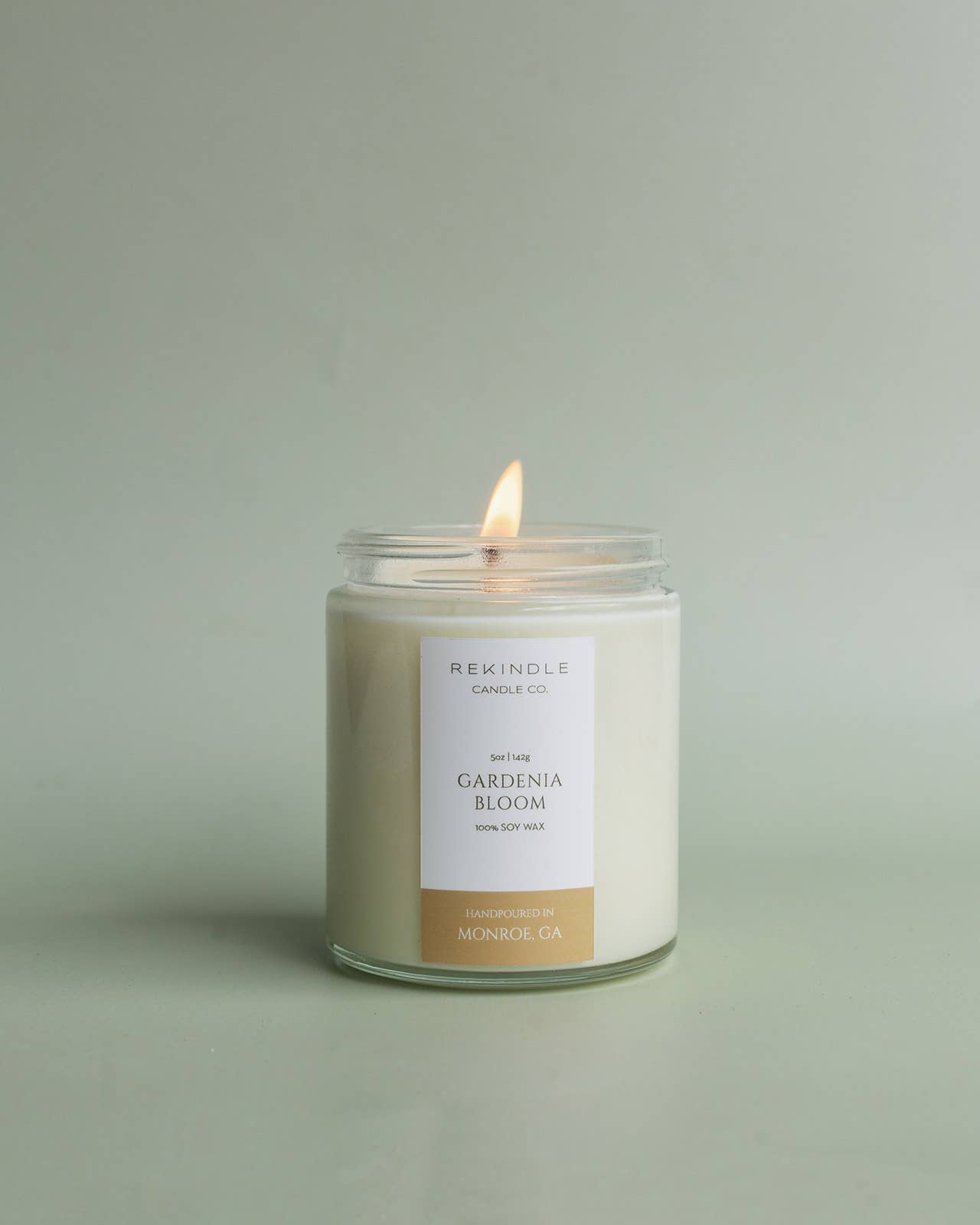 Gardenia Bloom Cotton Wick Soy Candle