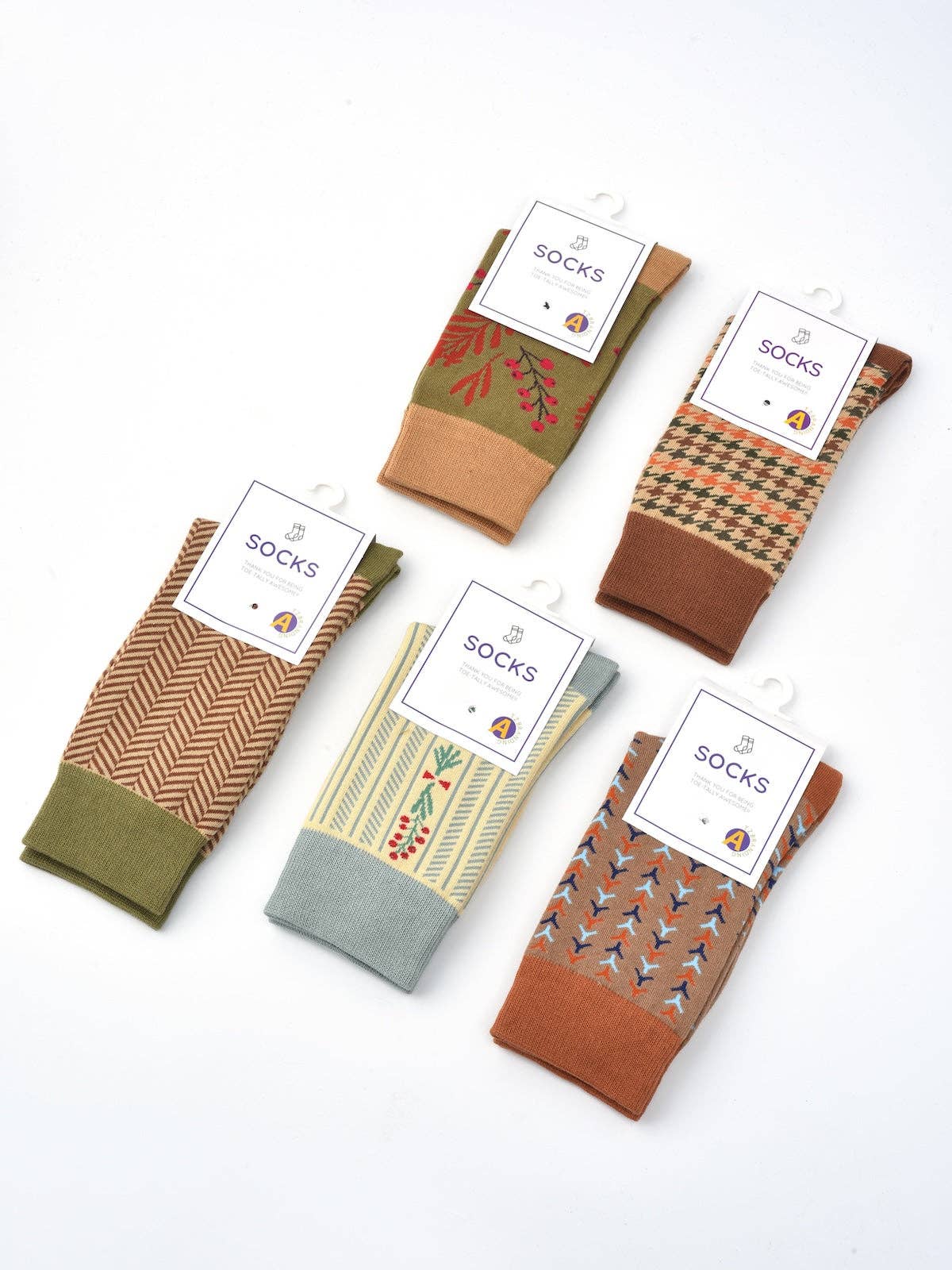 Rufia - Vintage Pattern Women's Socks