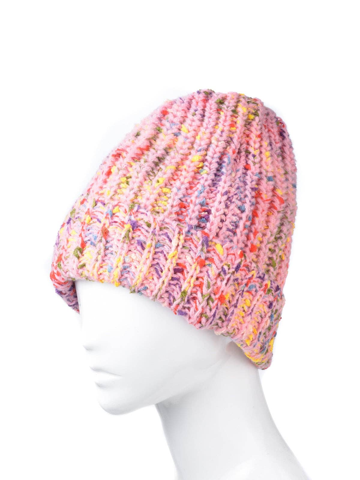 Haila - Knitted Splash Beanie Hat