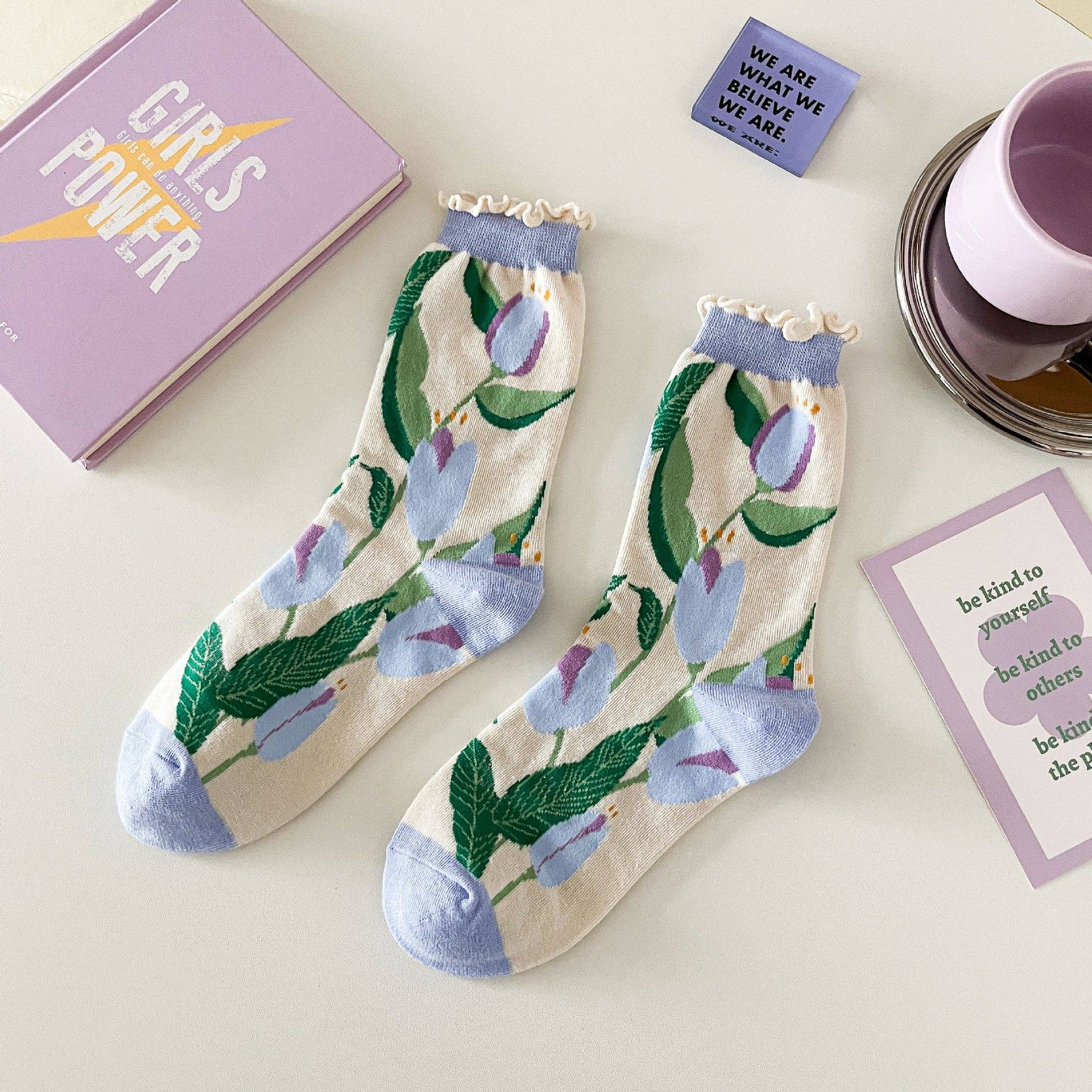 Rufia - Purple Series Socks