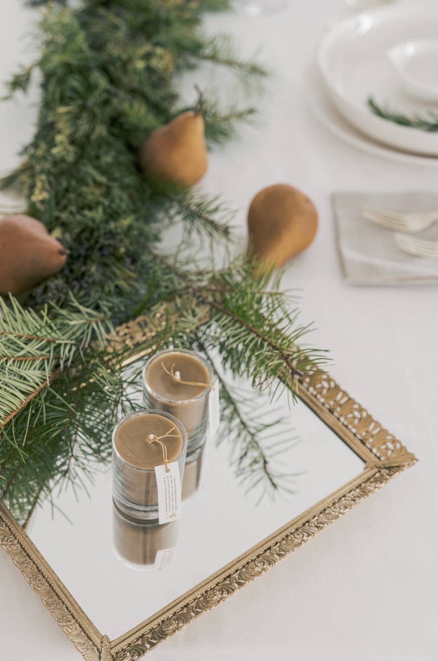 Hand-poured Bayberry Votive Candles