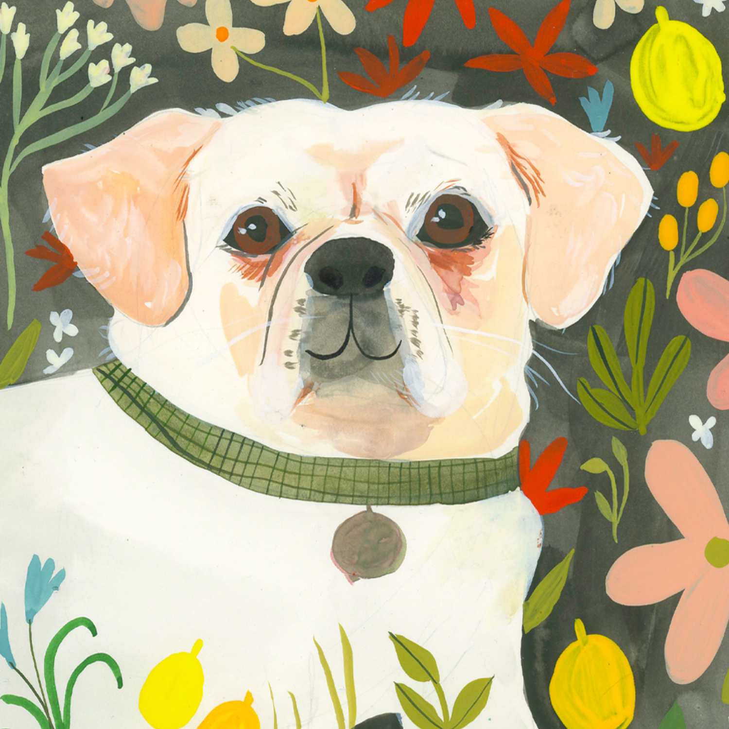 Happy Birthday Puppy Greeting Card