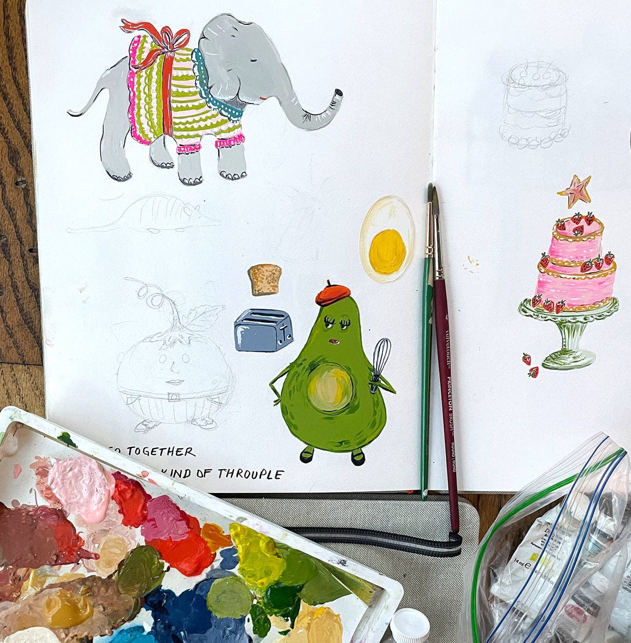 Avocado + Toast Card