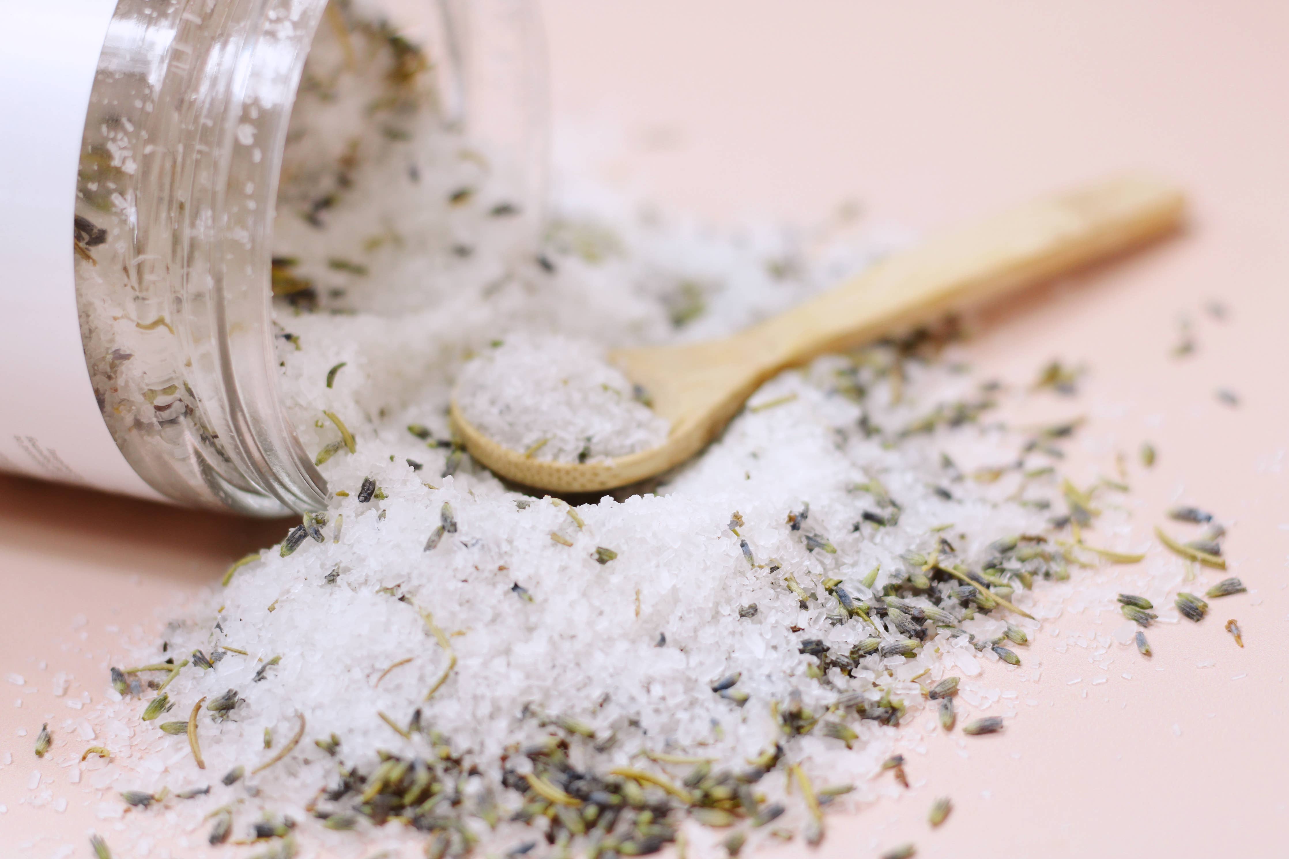 Lavender + Rosemary Bath Salt